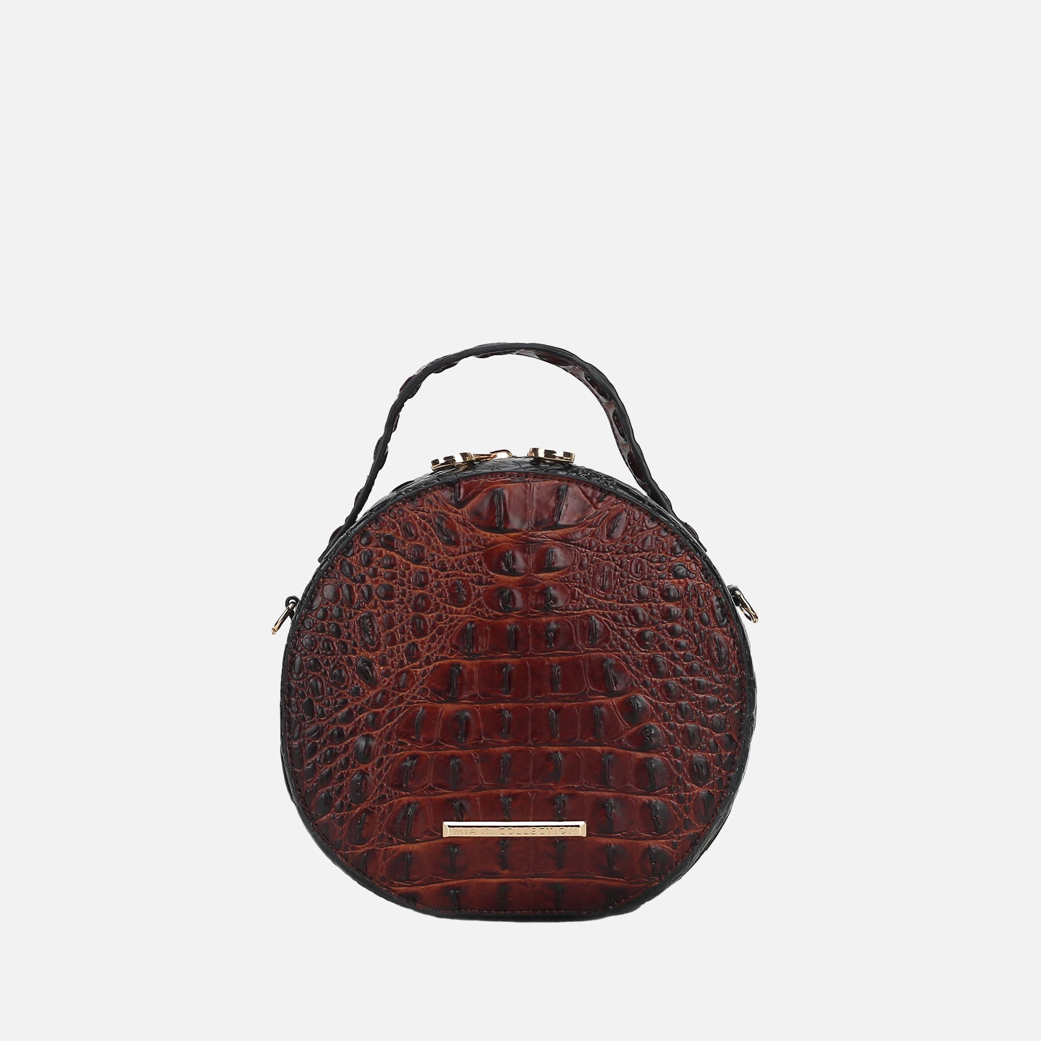 Ynnari Croc Round Crossbody Bag-thumbmail-3