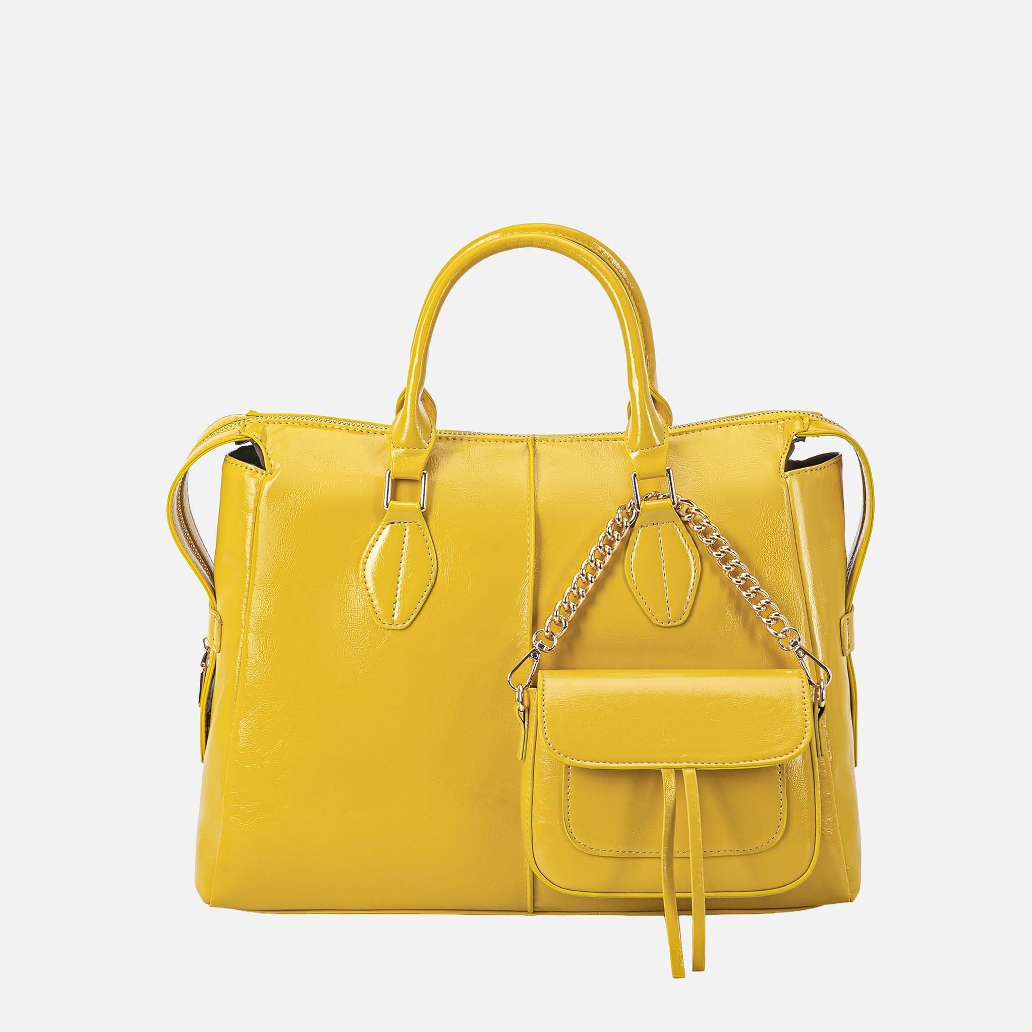 Yareli Tote Bag  With Mini Bag- 2-Piece Set-thumbmail-14