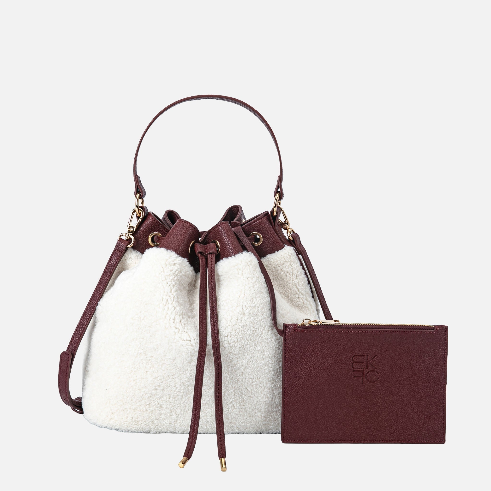 Saryn Faux Fur Bucket Bag and Set-thumbmail-7