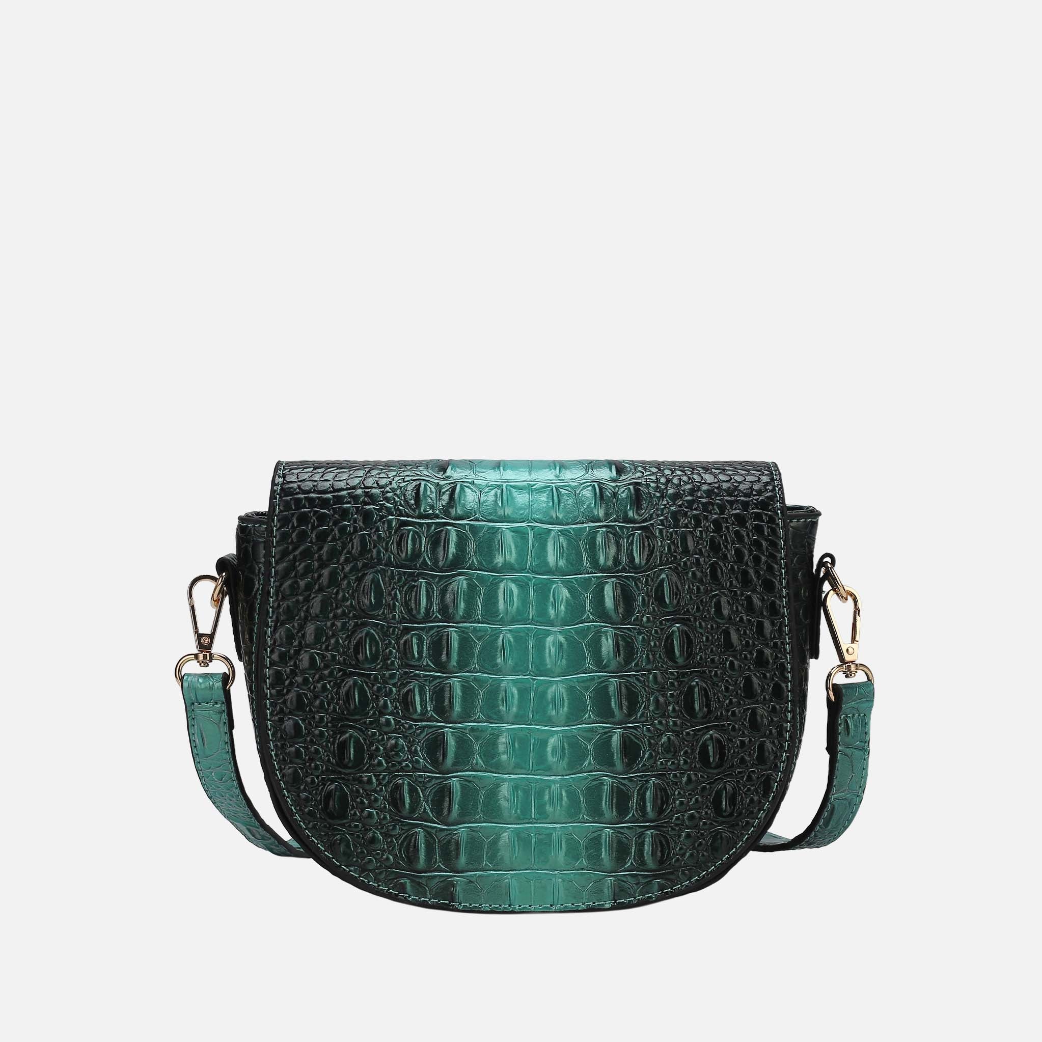 Amalia Croc-Embossed Crossbody Bag-thumbmail-4
