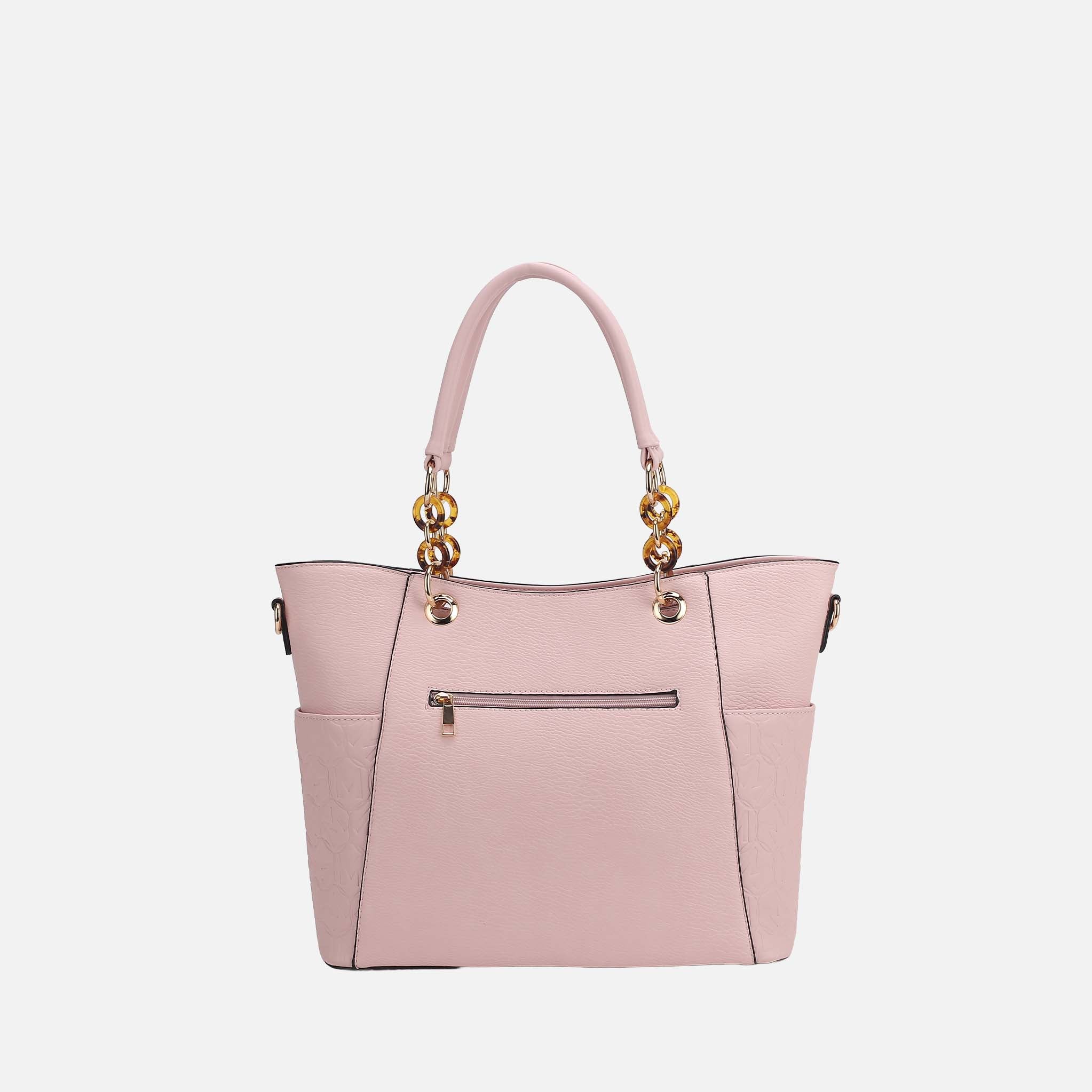 Merlina Embossed Tote Bag and Set-thumbmail-9
