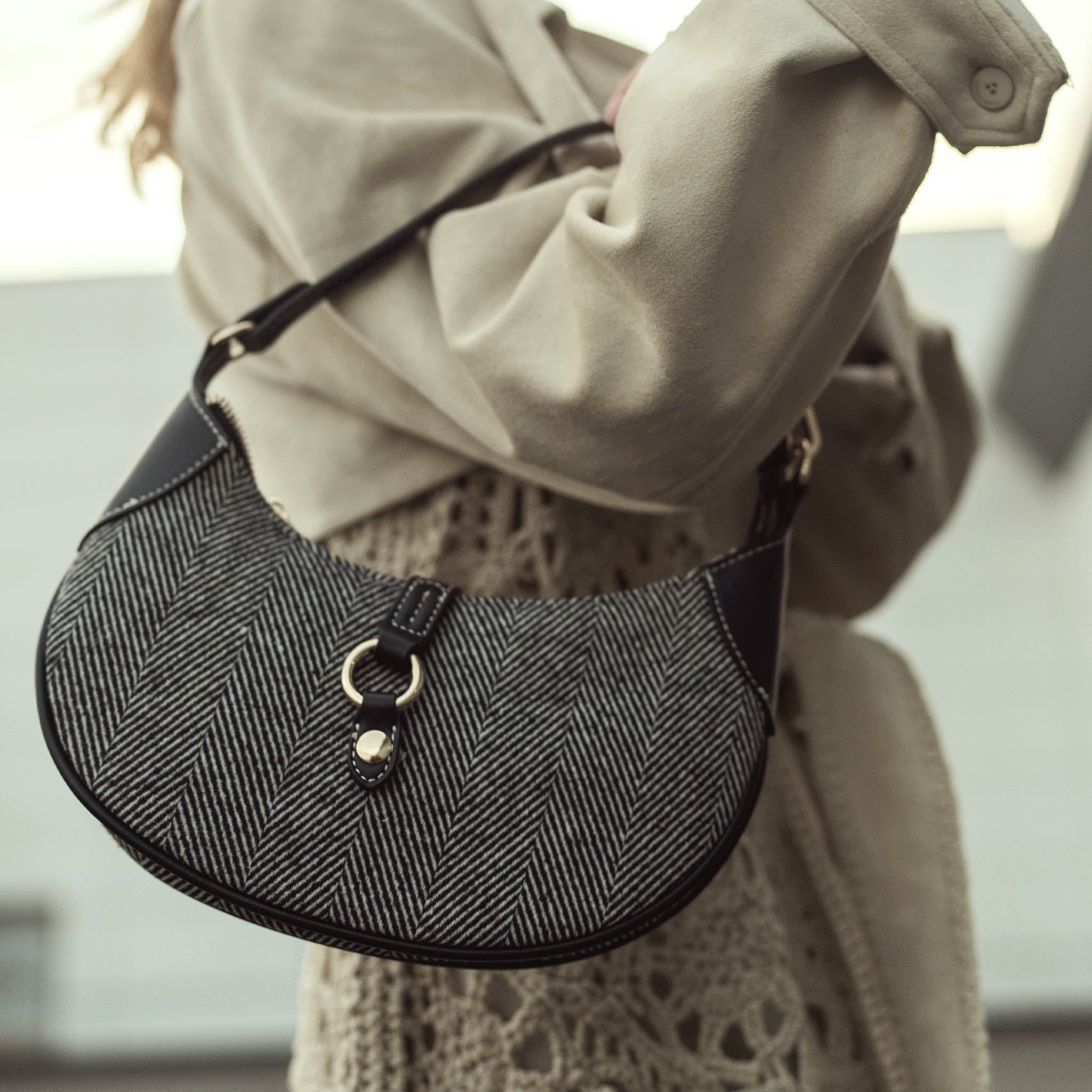 Mire Half Moon Shoulder Bag-thumbmail-3