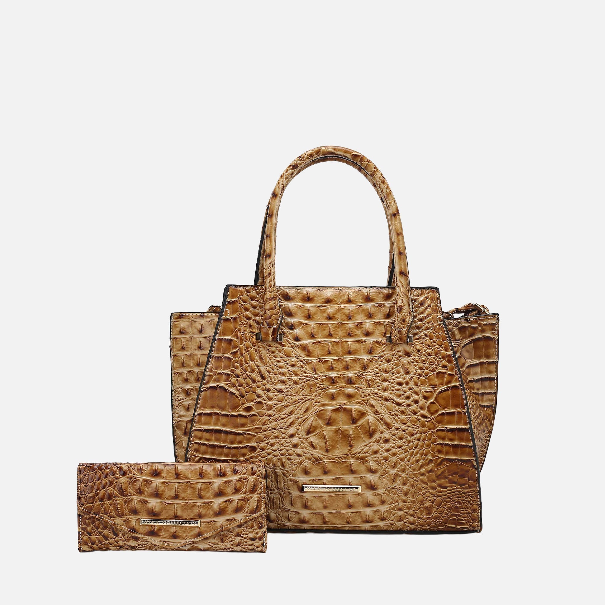 Viridiana Croc Tote Bag and Set-thumbmail-8