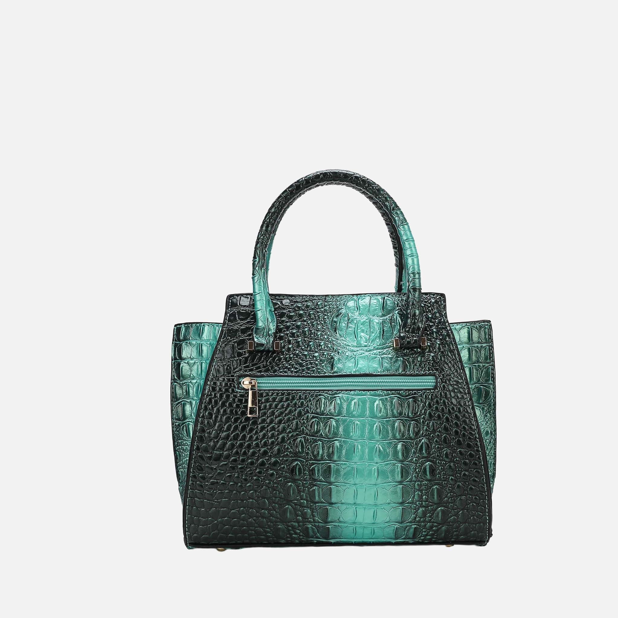 Bently Croc-Embossed Tote and Set-thumbmail-2