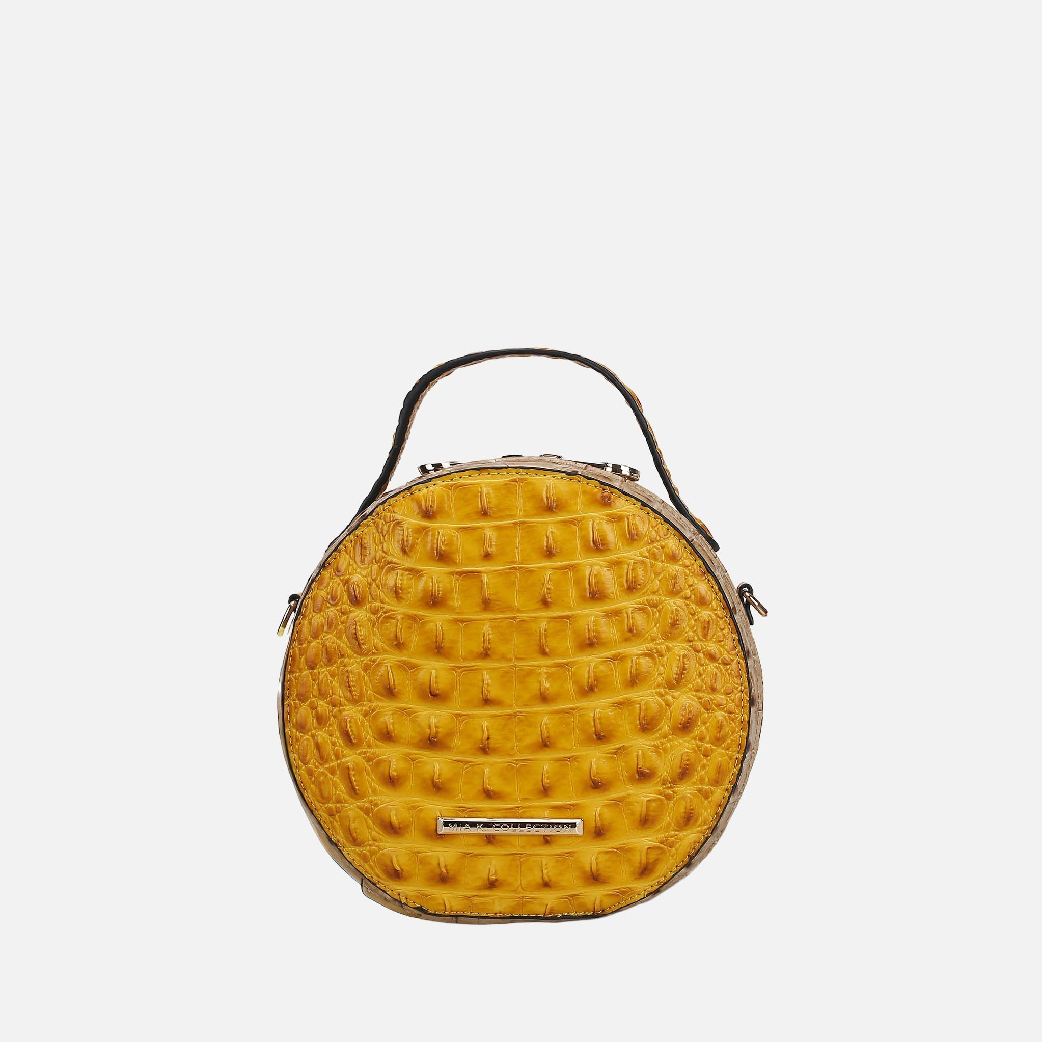 Ynnari Croc Round Crossbody Bag-thumbmail-4