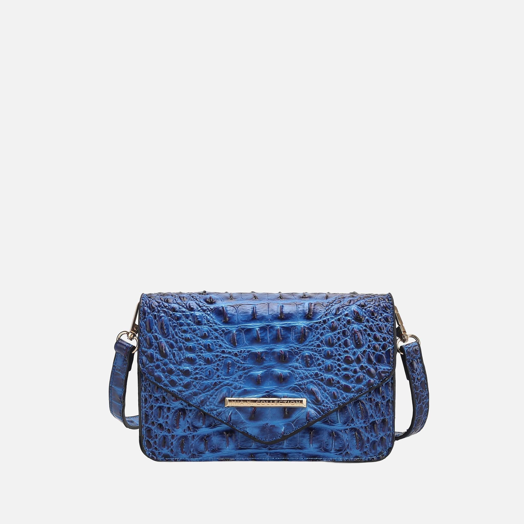 Vanta Solid Croc Saddle Bag-thumbmail-3