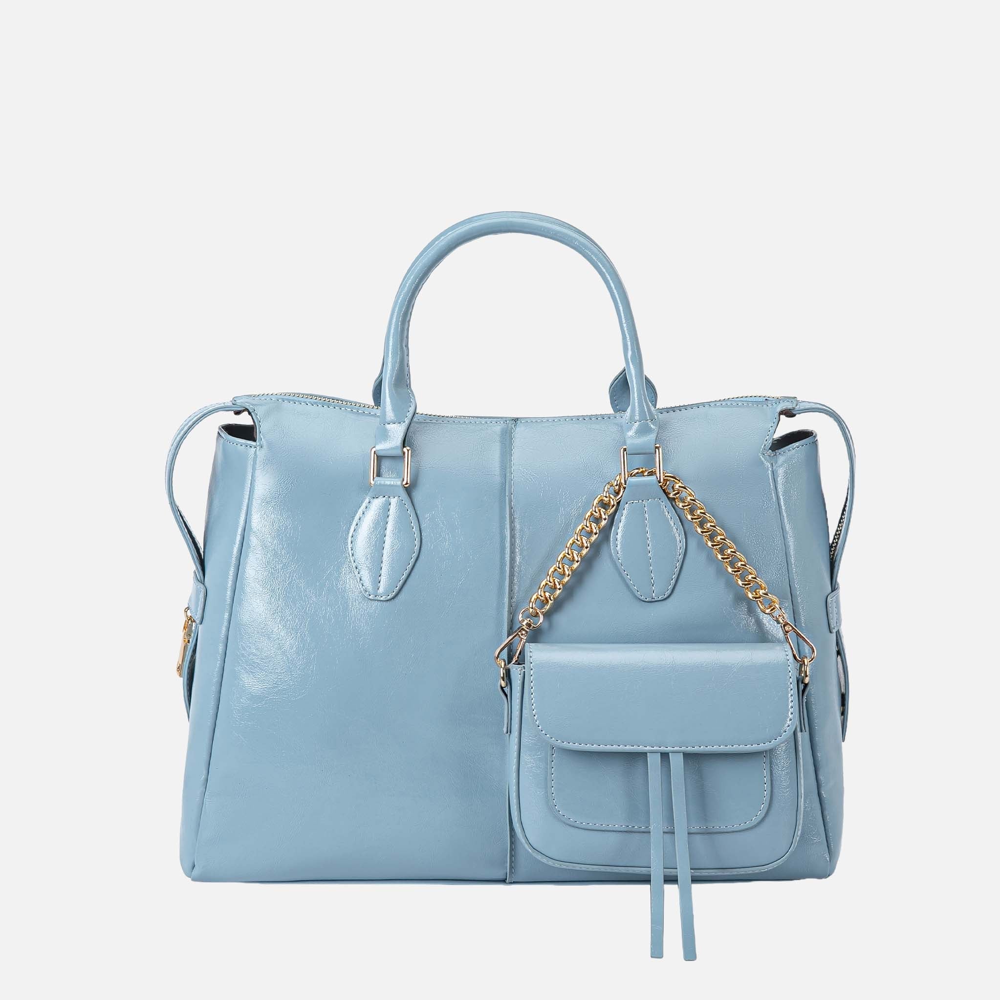 Yareli Tote Bag  With Mini Bag- 2-Piece Set-thumbmail-7