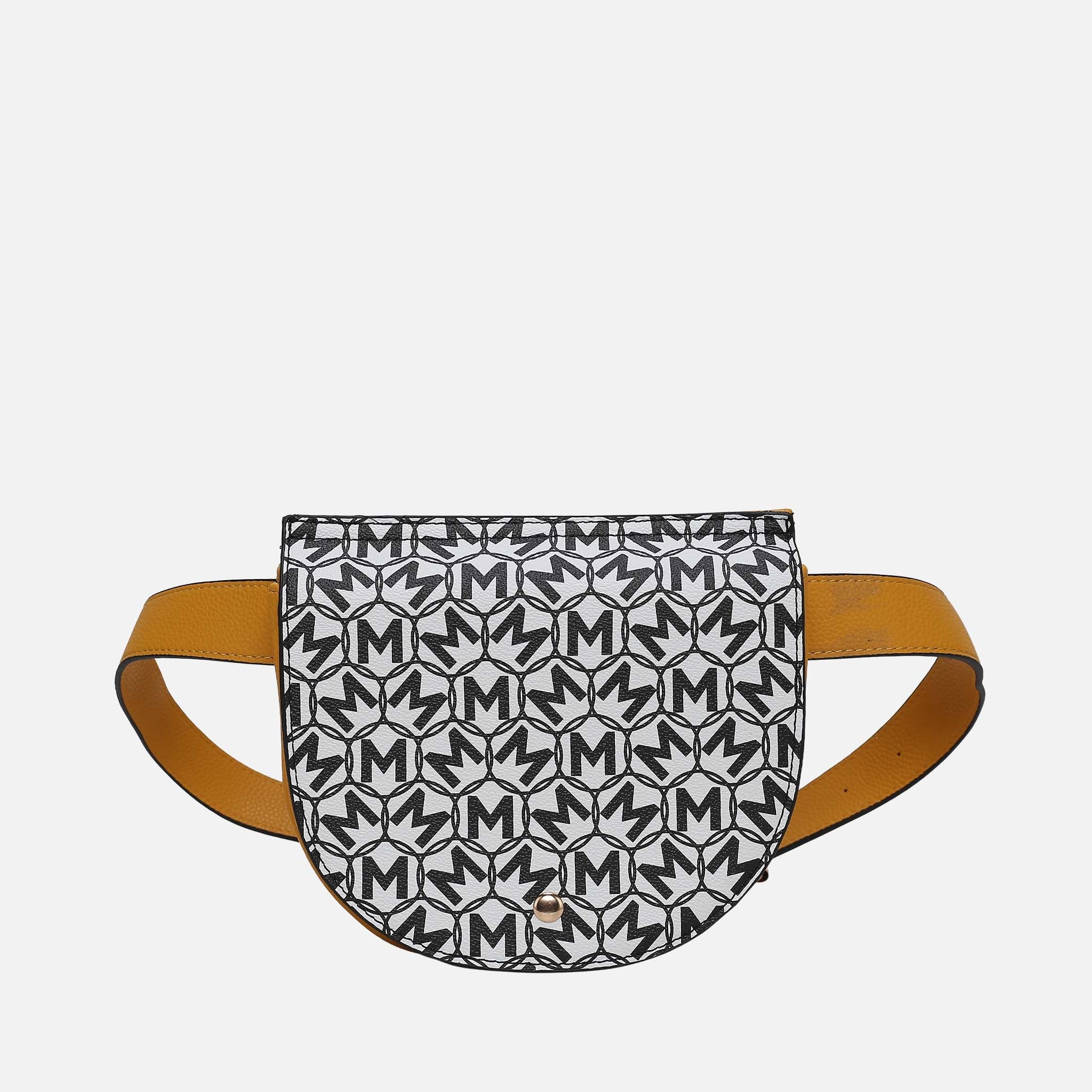 Daksha Monogram Belt Waist Bag-thumbmail-6