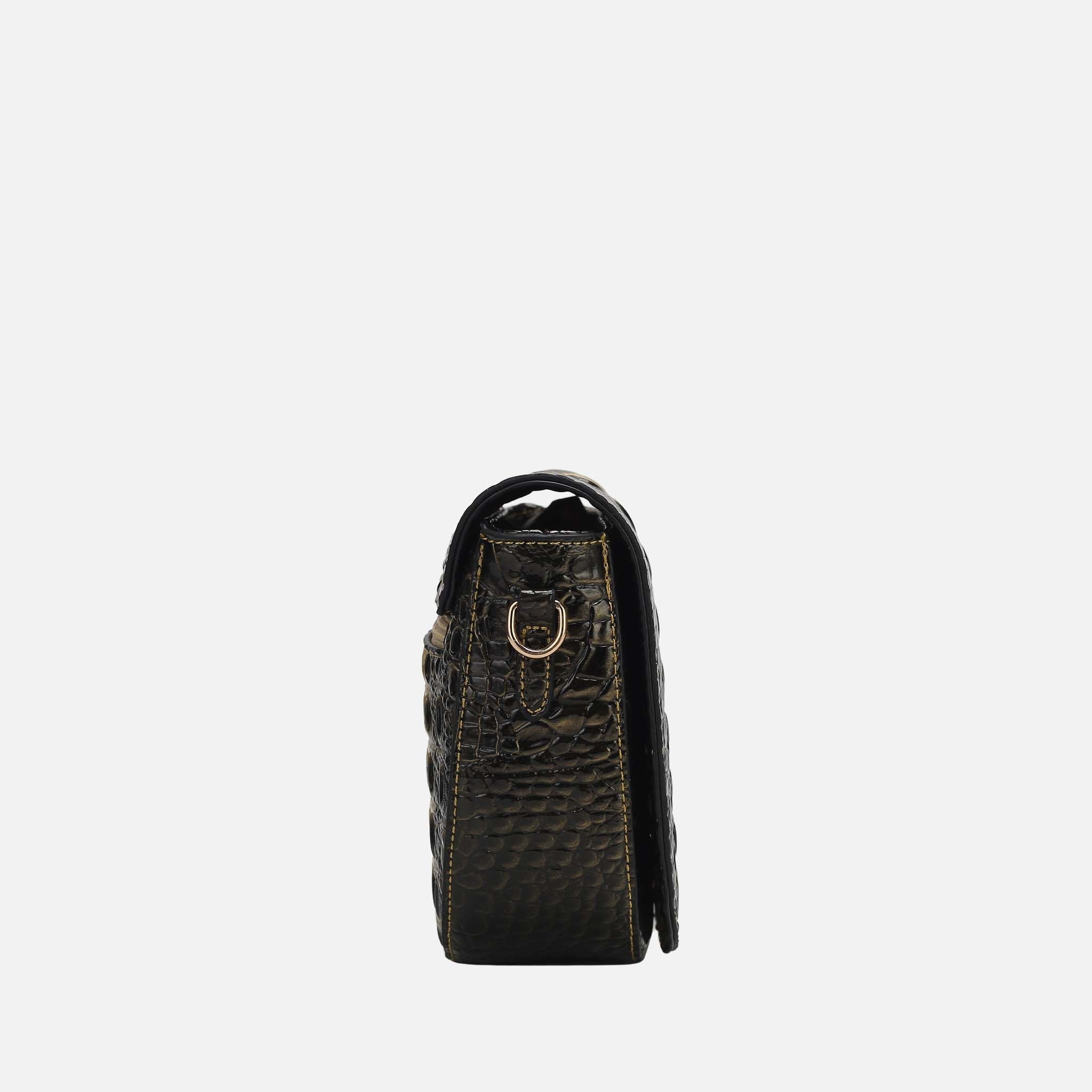 Amalia Croc-Embossed Crossbody Bag-thumbmail-3