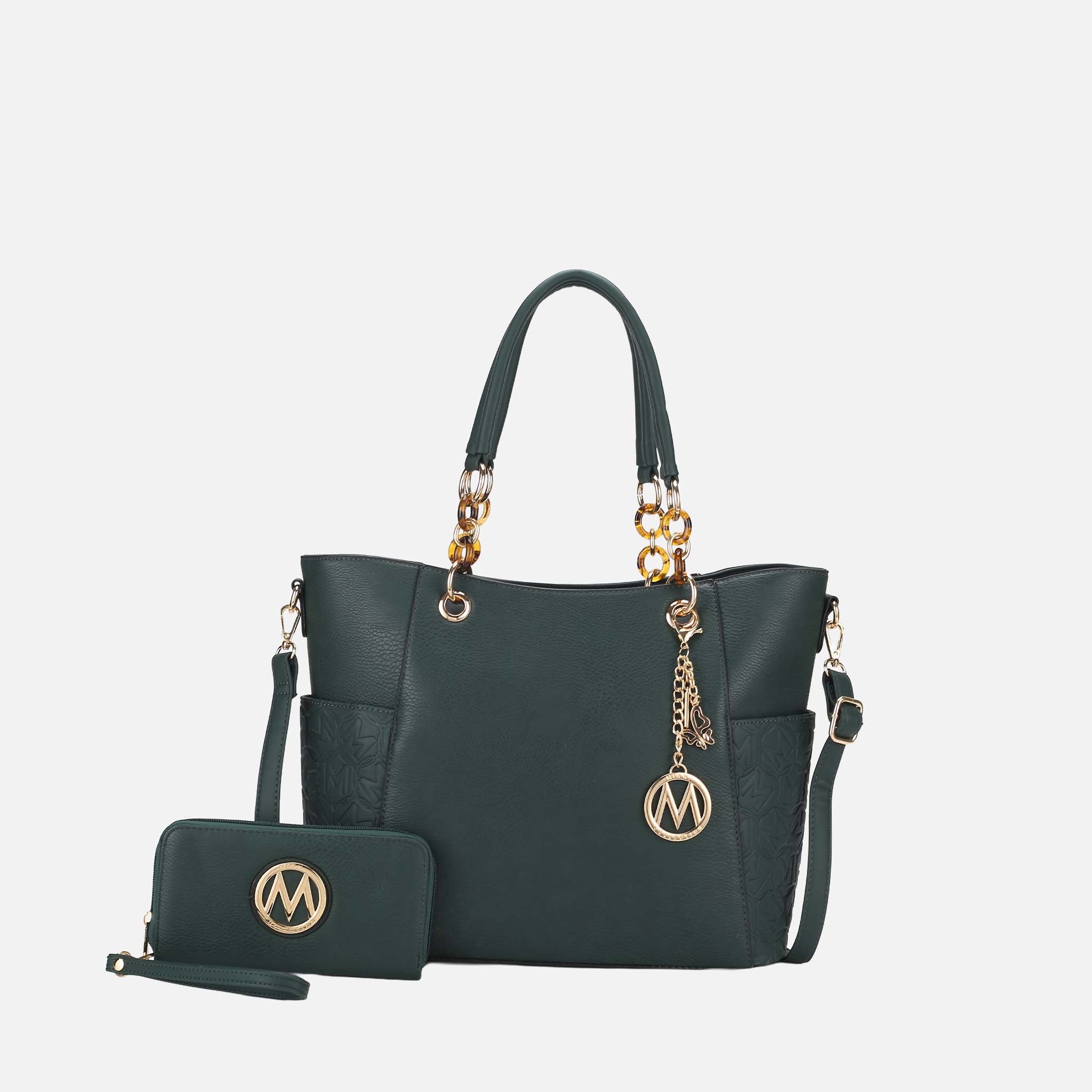 Merlina Embossed Tote Bag and Set-thumbmail-9