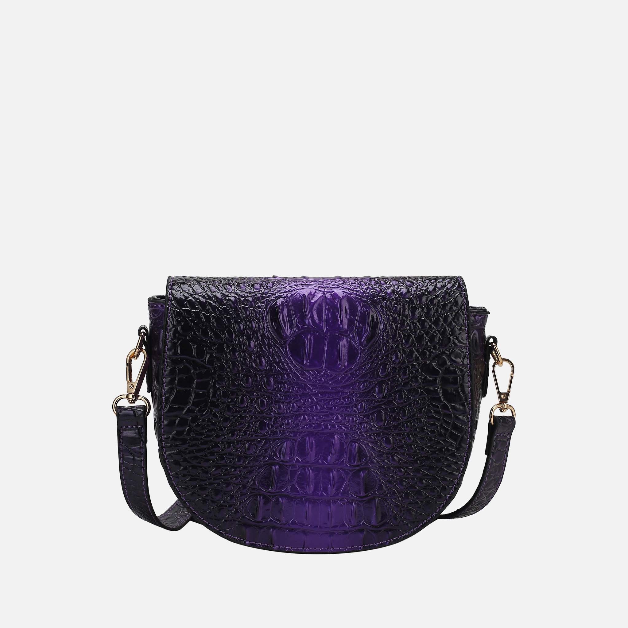 Amalia Croc-Embossed Crossbody Bag-thumbmail-6