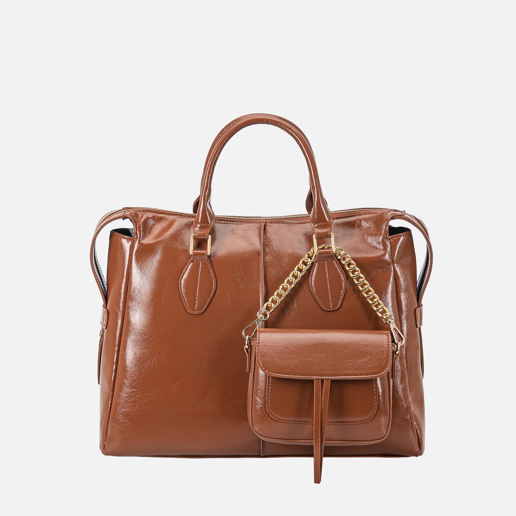 Yareli Tote Bag  With Mini Bag- 2-Piece Set-thumbmail-10