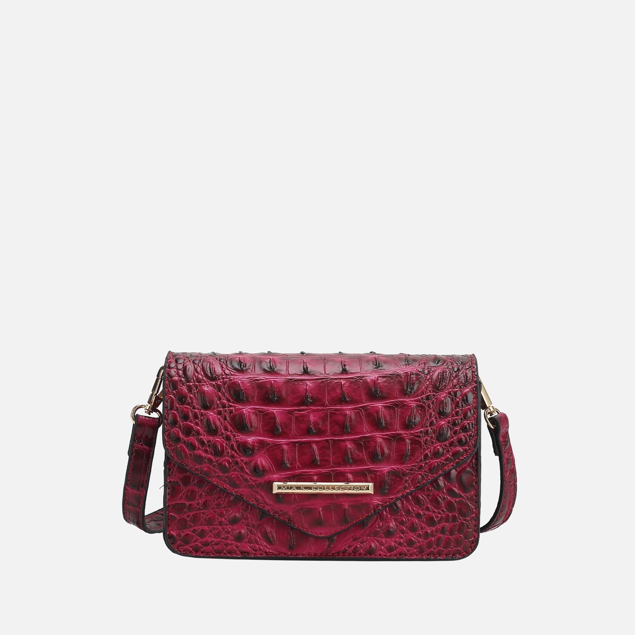 Vanta Solid Croc Saddle Bag-thumbmail-4