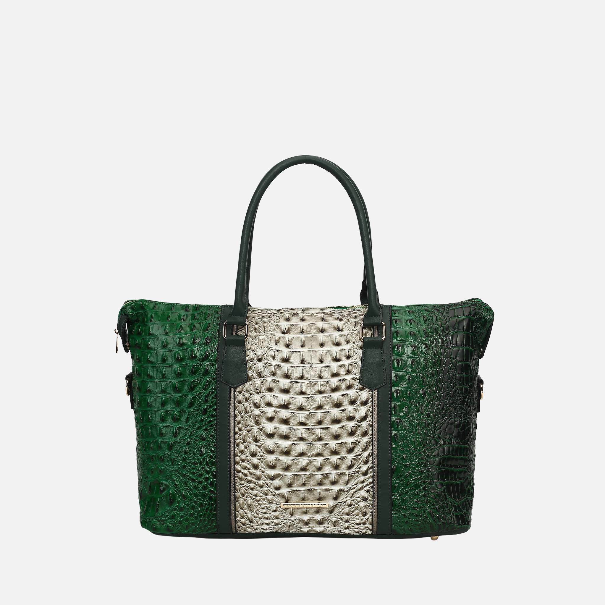 Raven Croc Embossed Duffel Bag-thumbmail-7