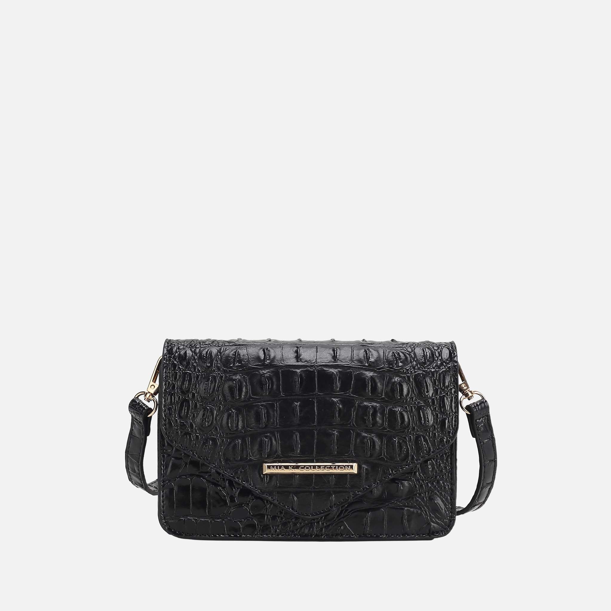 Vanta Solid Croc Saddle Bag-thumbmail-3