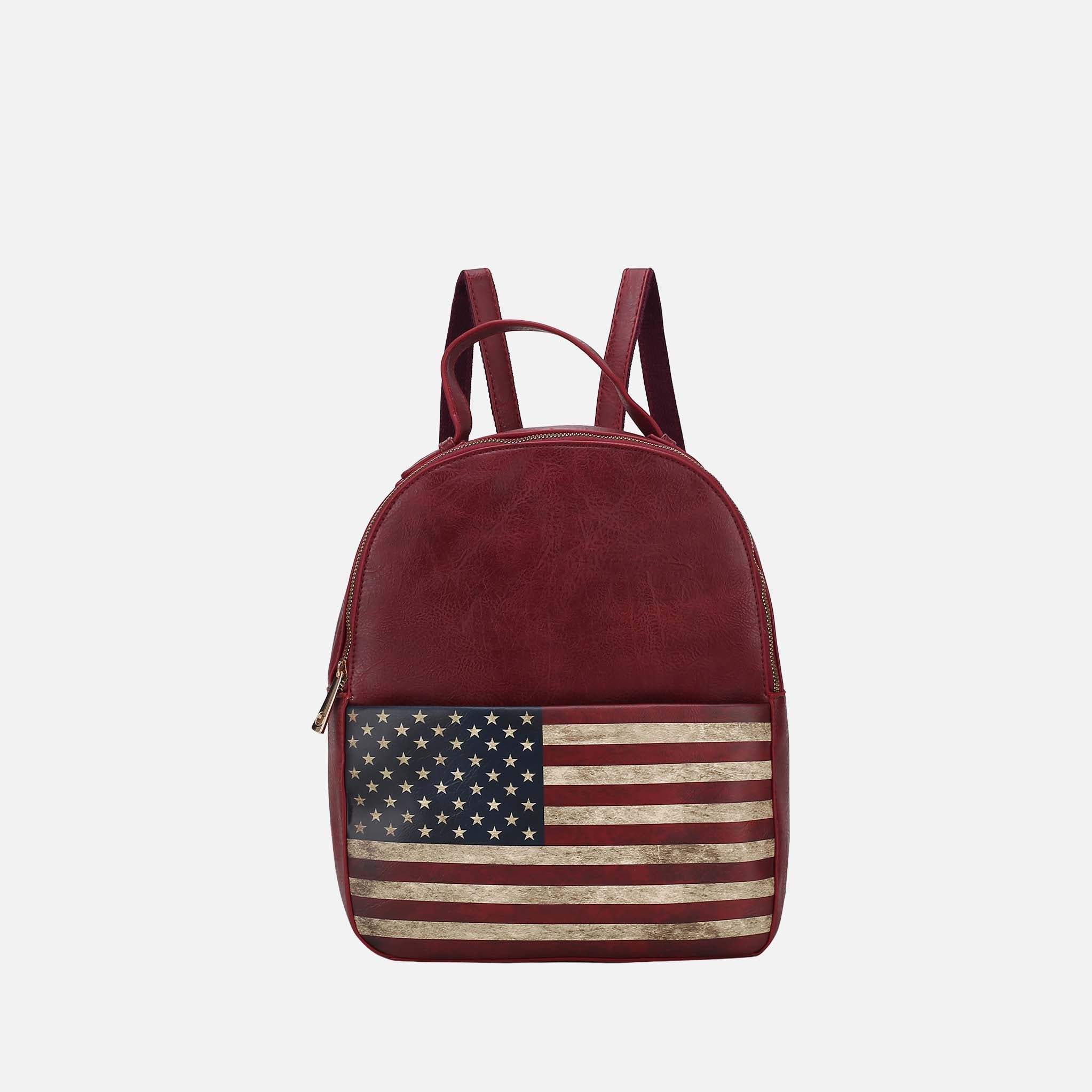 Briella Flag Print Backpack-thumbmail-11