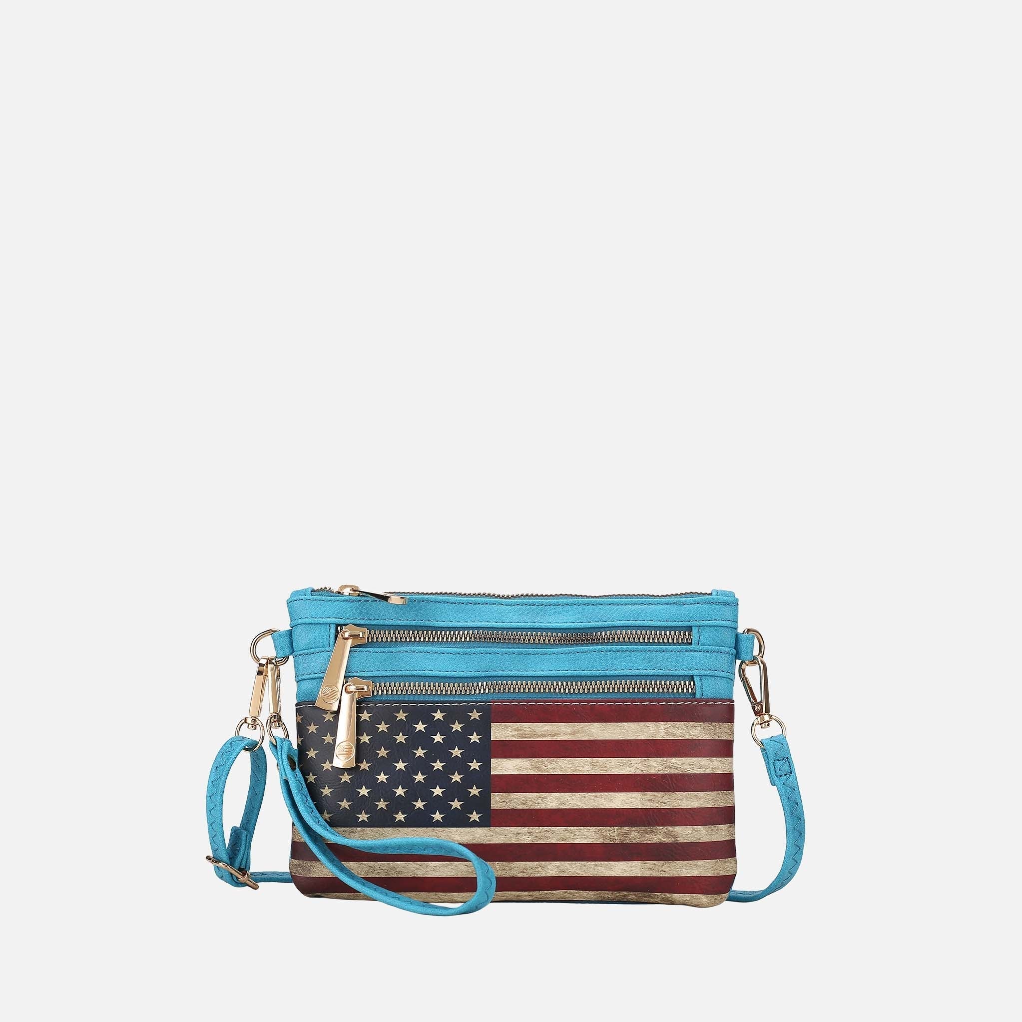 Alisson Printed Flag Crossbody Bag-thumbmail-13