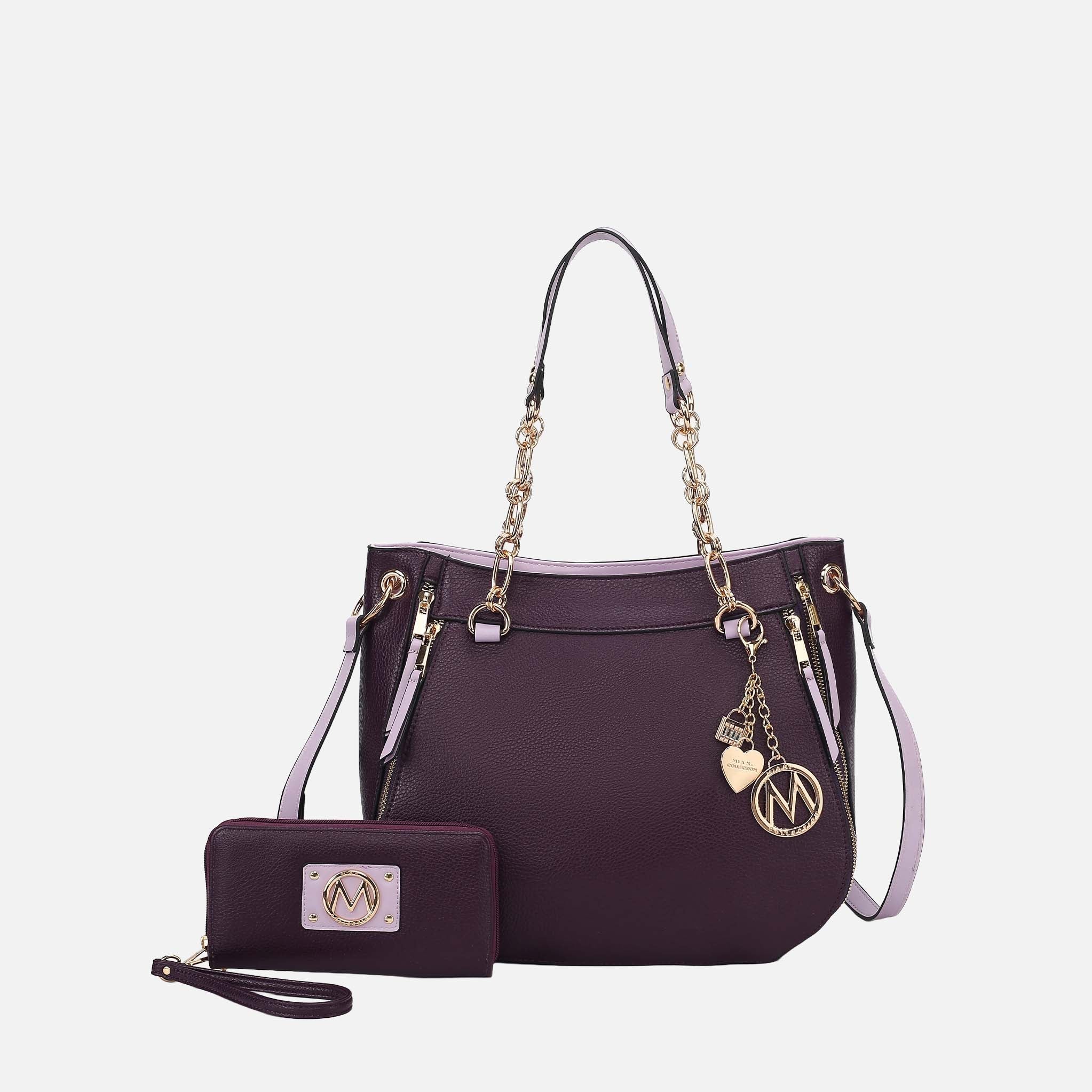 Lina Shoulder Bag and Wallet Set-thumbmail-8