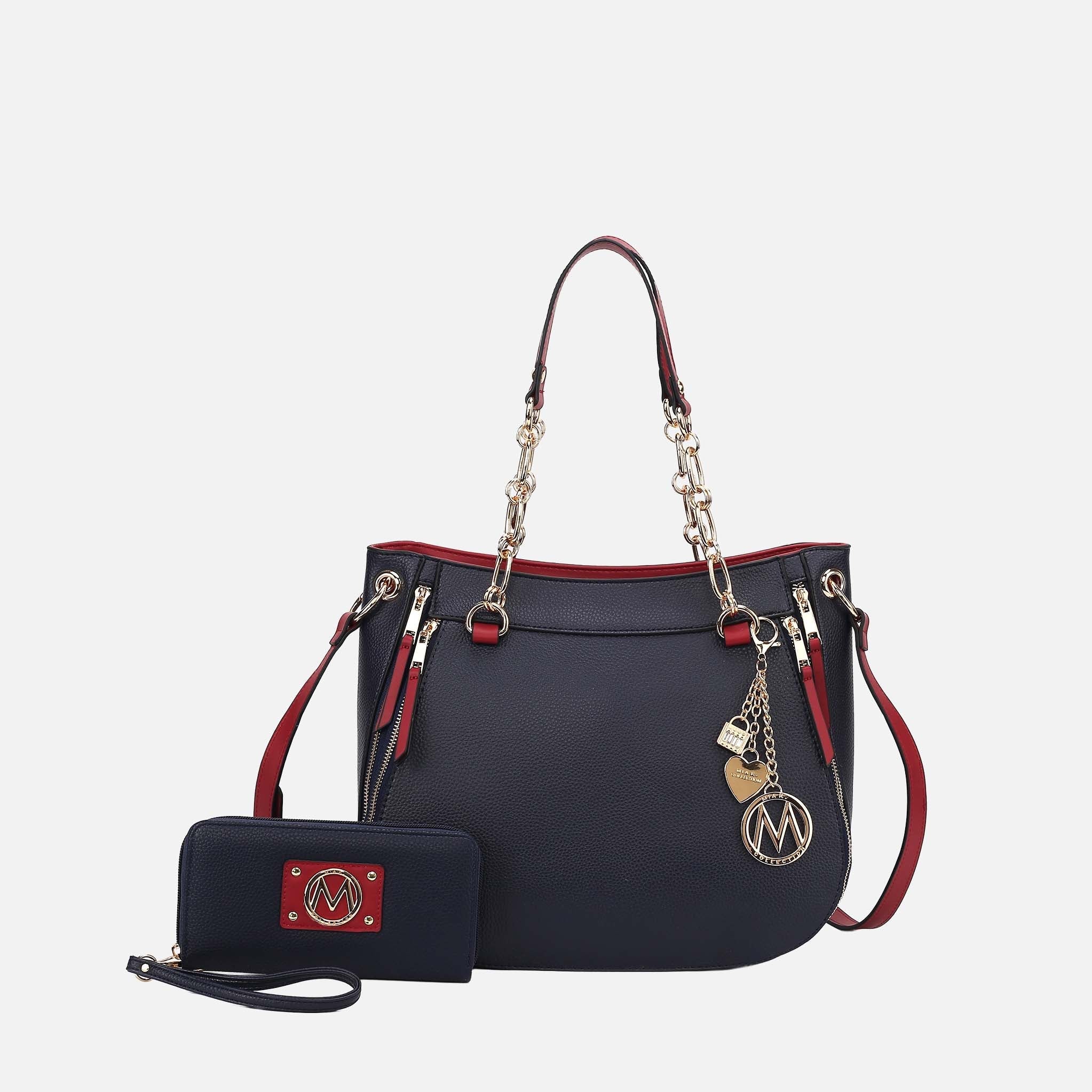 Lina Shoulder Bag and Wallet Set-thumbmail-5