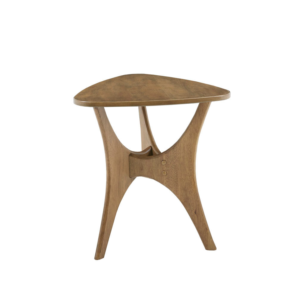 Triangle Wood Side Table-thumbmail-1