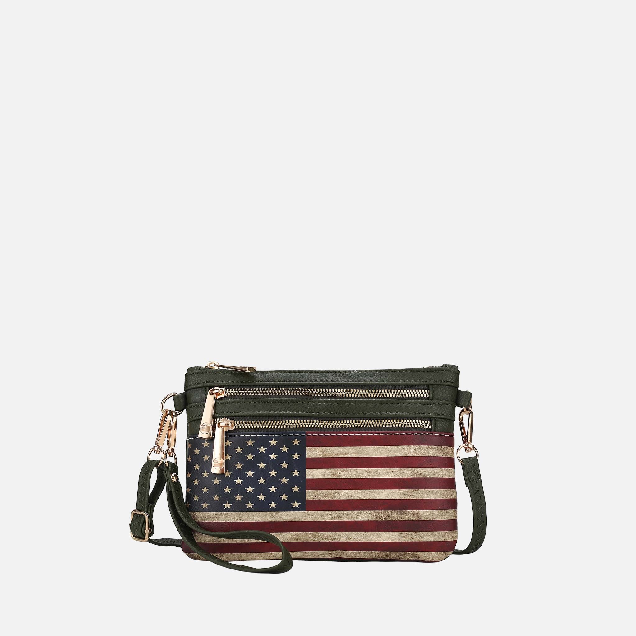 Alisson Printed Flag Crossbody Bag-thumbmail-6