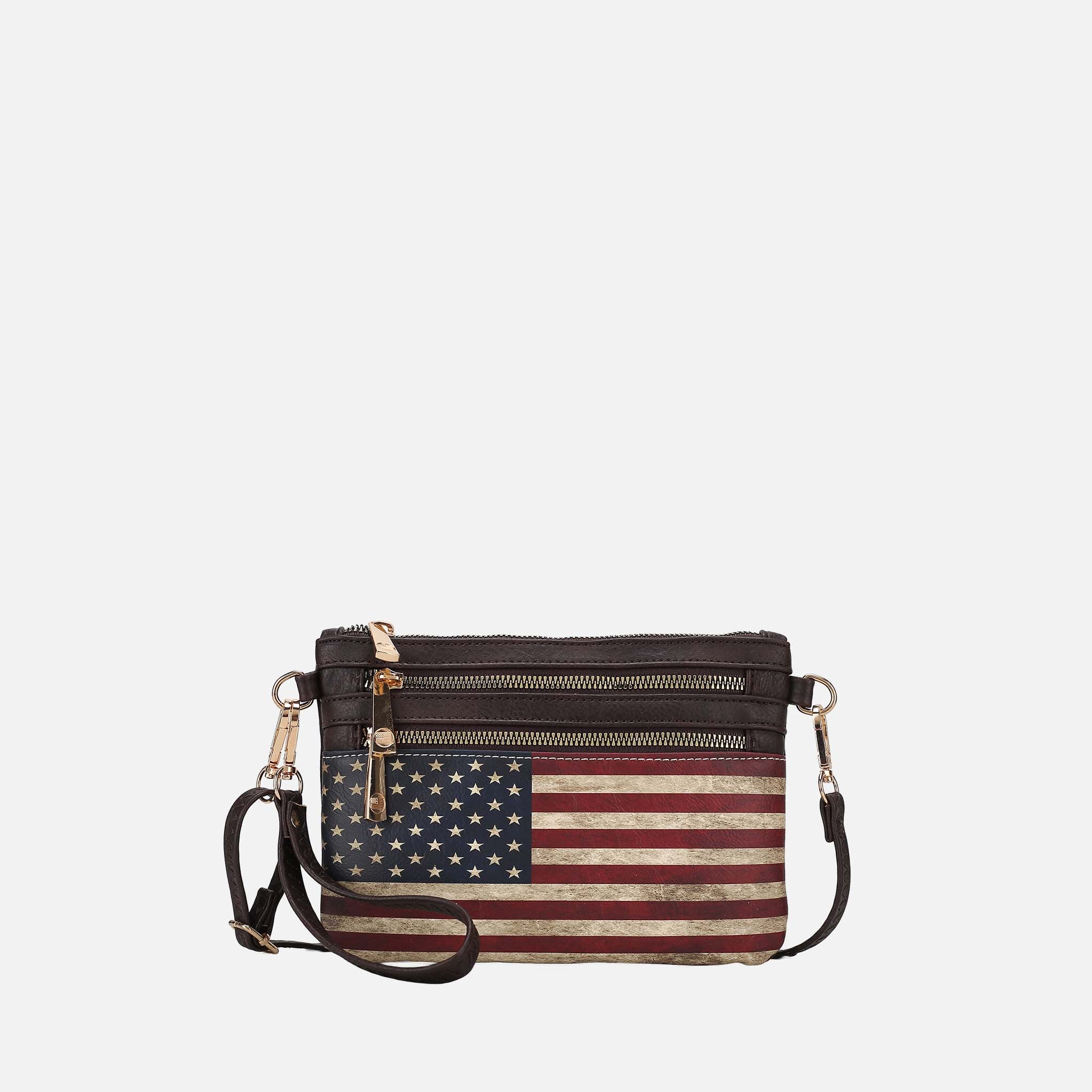 Alisson Printed Flag Crossbody Bag-thumbmail-9