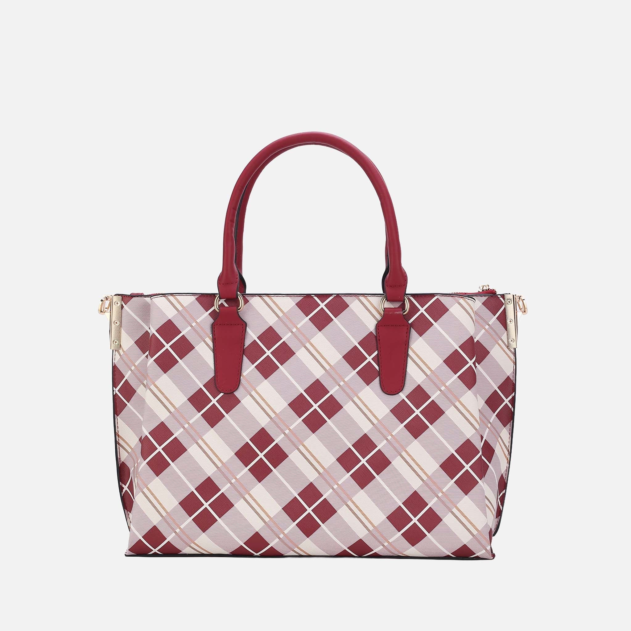 Vivian Plaid Shoulder Bag-thumbmail-11