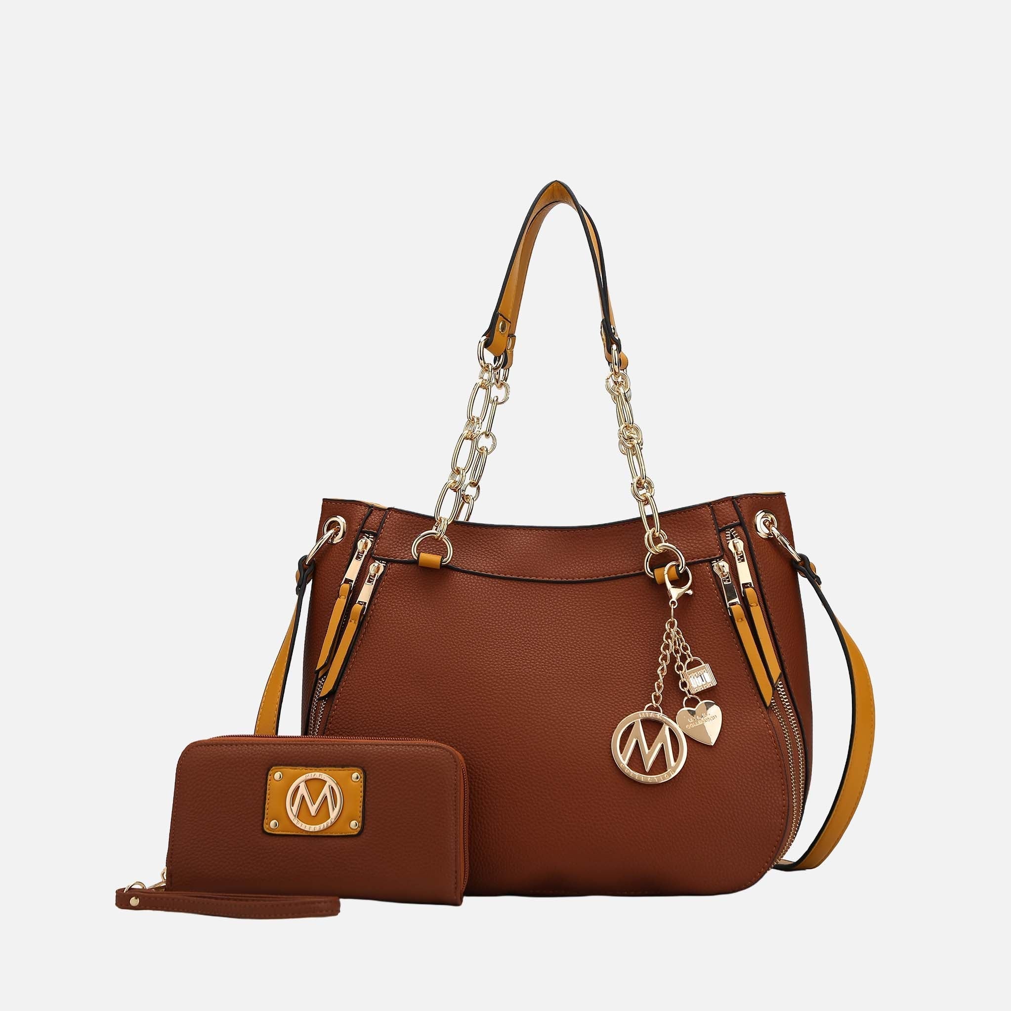 Lina Shoulder Bag and Wallet Set-thumbmail-2