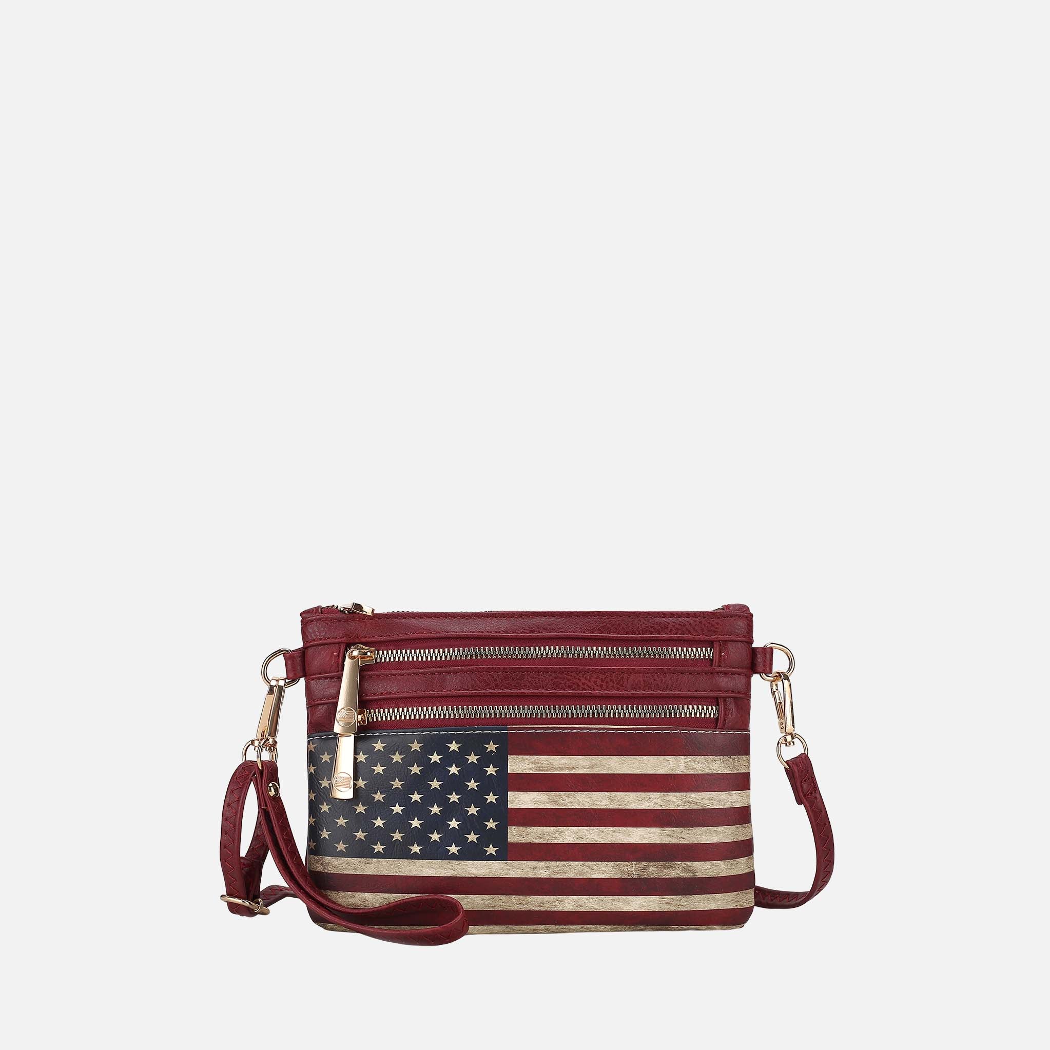 Alisson Printed Flag Crossbody Bag-thumbmail-8