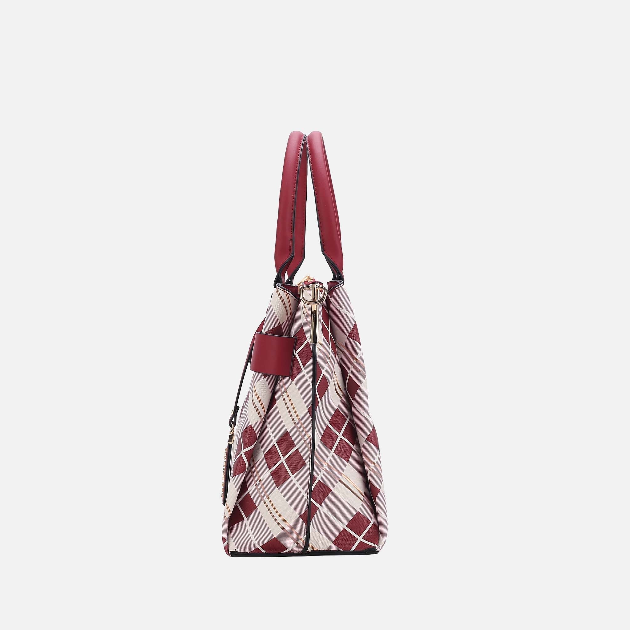 Vivian Plaid Shoulder Bag-thumbmail-8