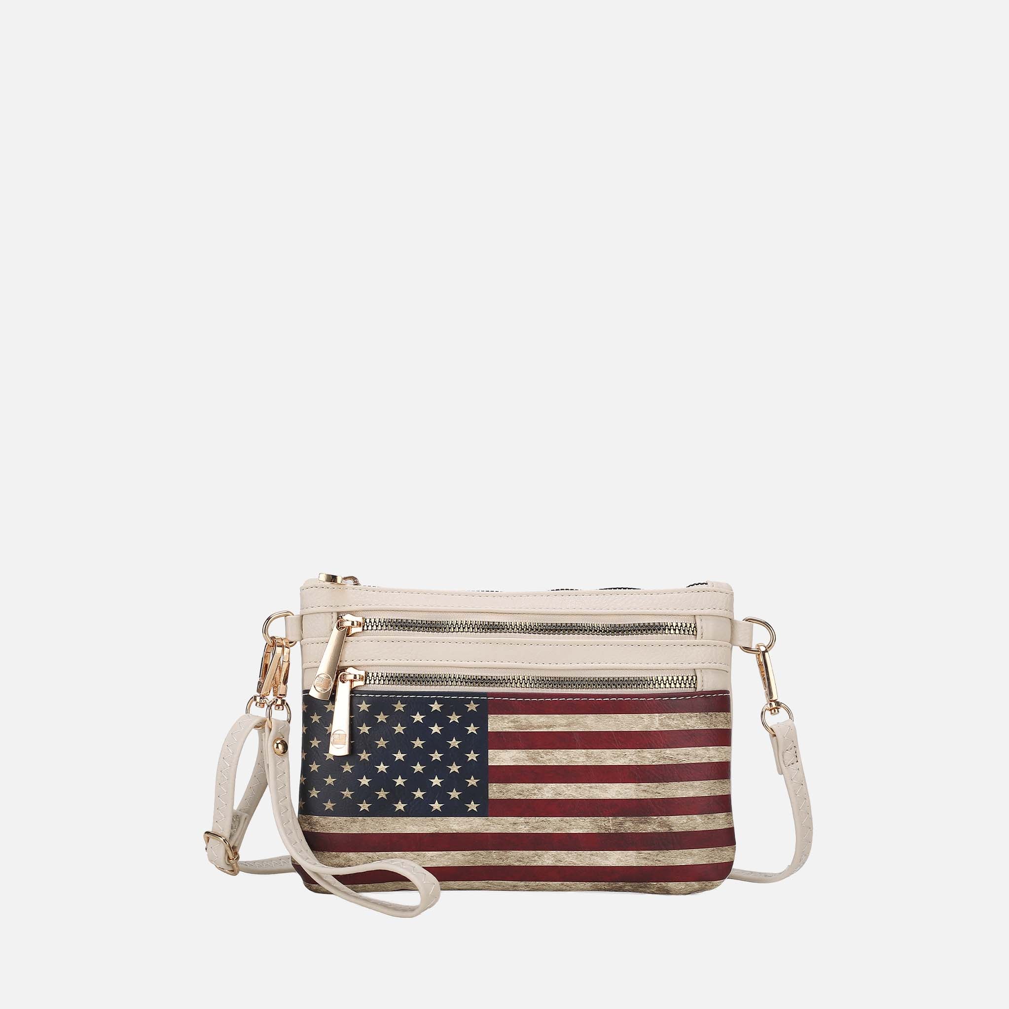 Alisson Printed Flag Crossbody Bag-thumbmail-7