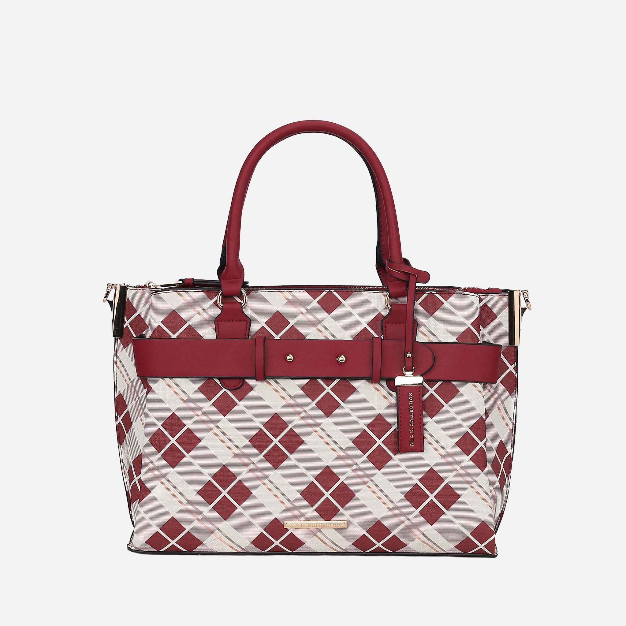 Vivian Plaid Shoulder Bag-thumbmail-9