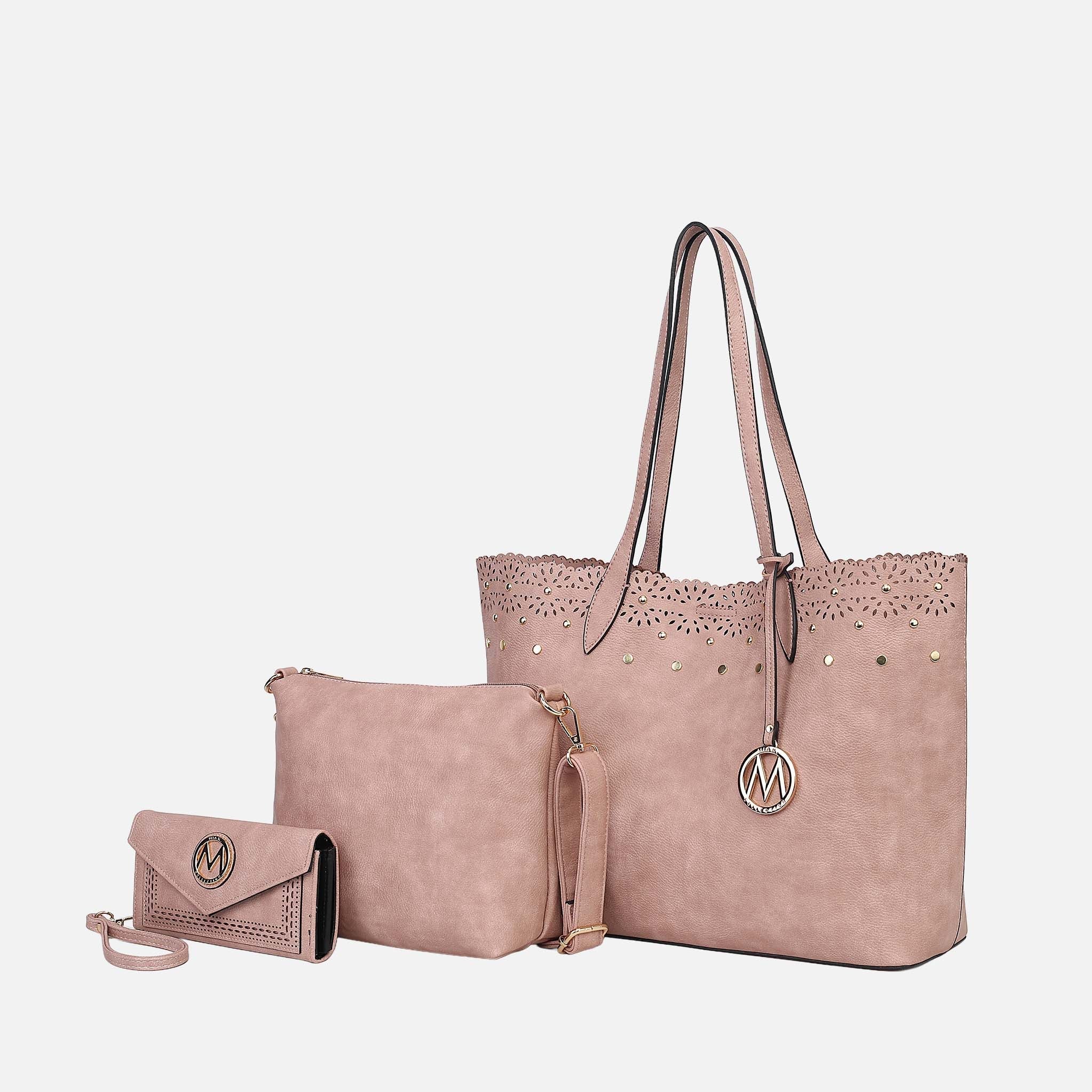 Mariahna 3 Pcs Shopper Tote, Crossbody and Wallet-thumbmail-3