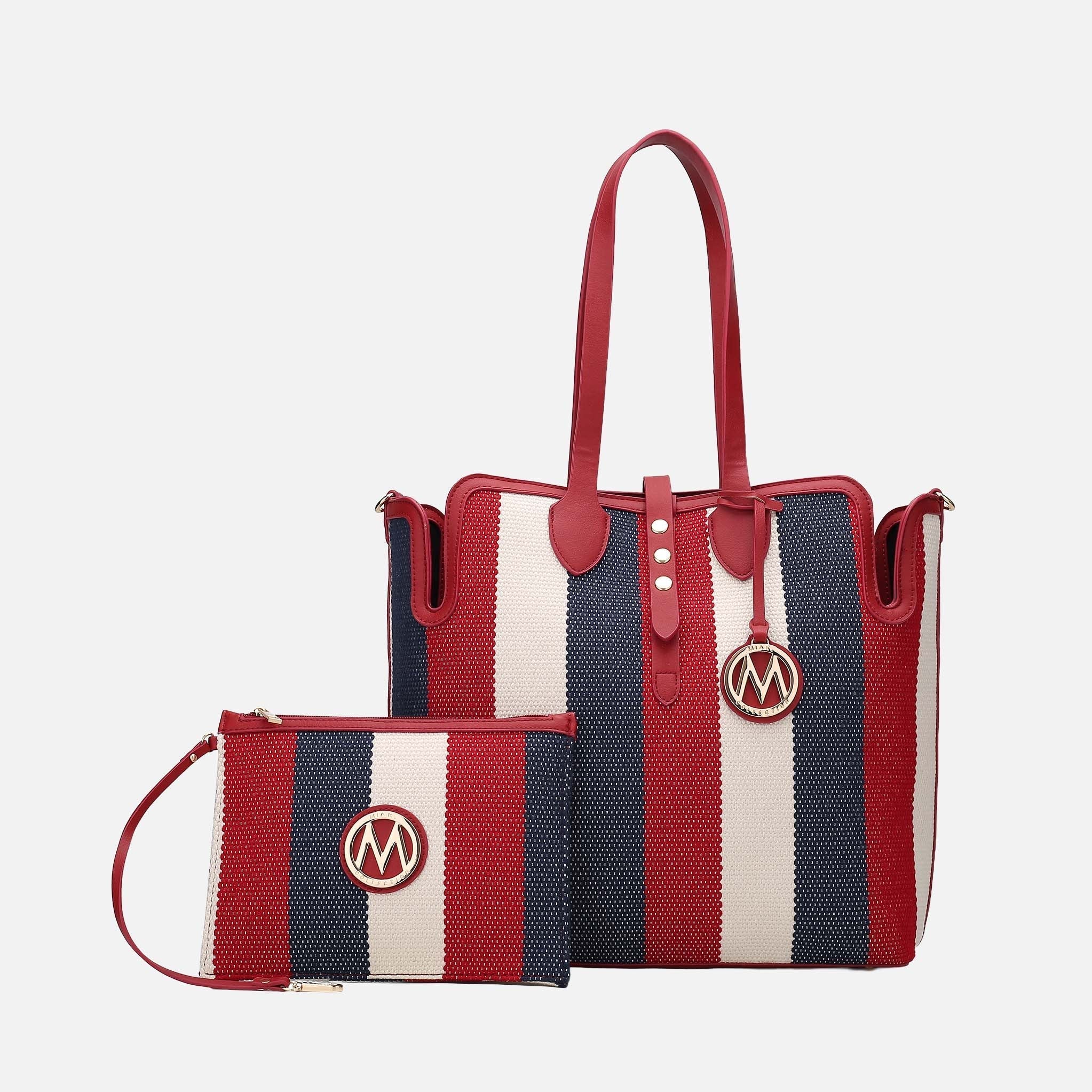 Juliana Tote Bag and Wristlet Set-thumbmail-8