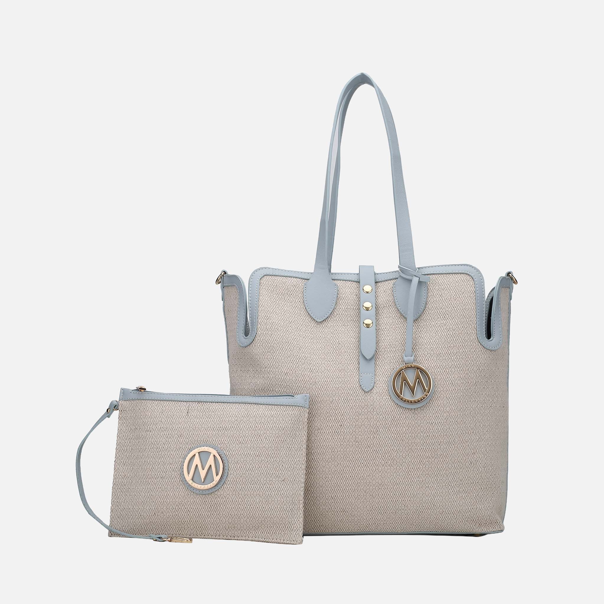 Juliana Tote Bag and Wristlet Set-thumbmail-1