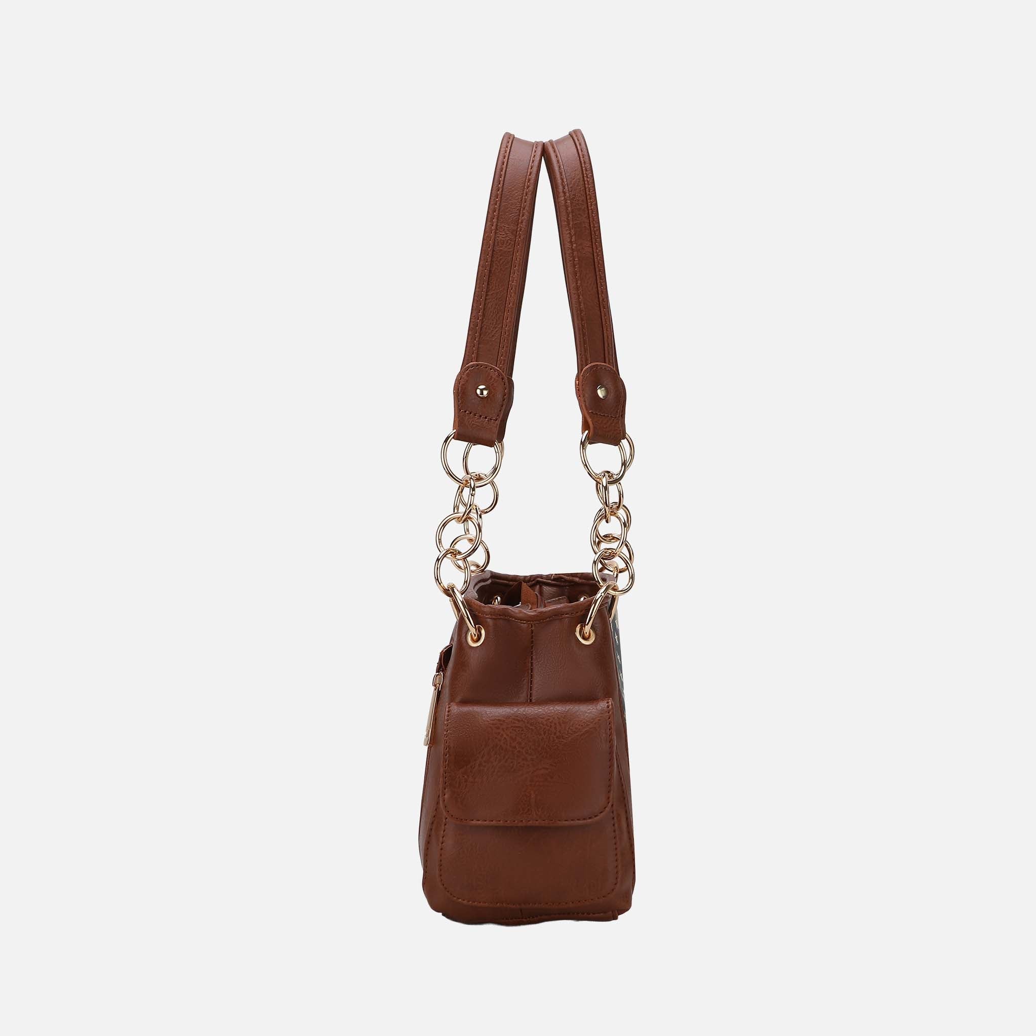Alaina Printed Flag Shoulder Bag-thumbmail-4