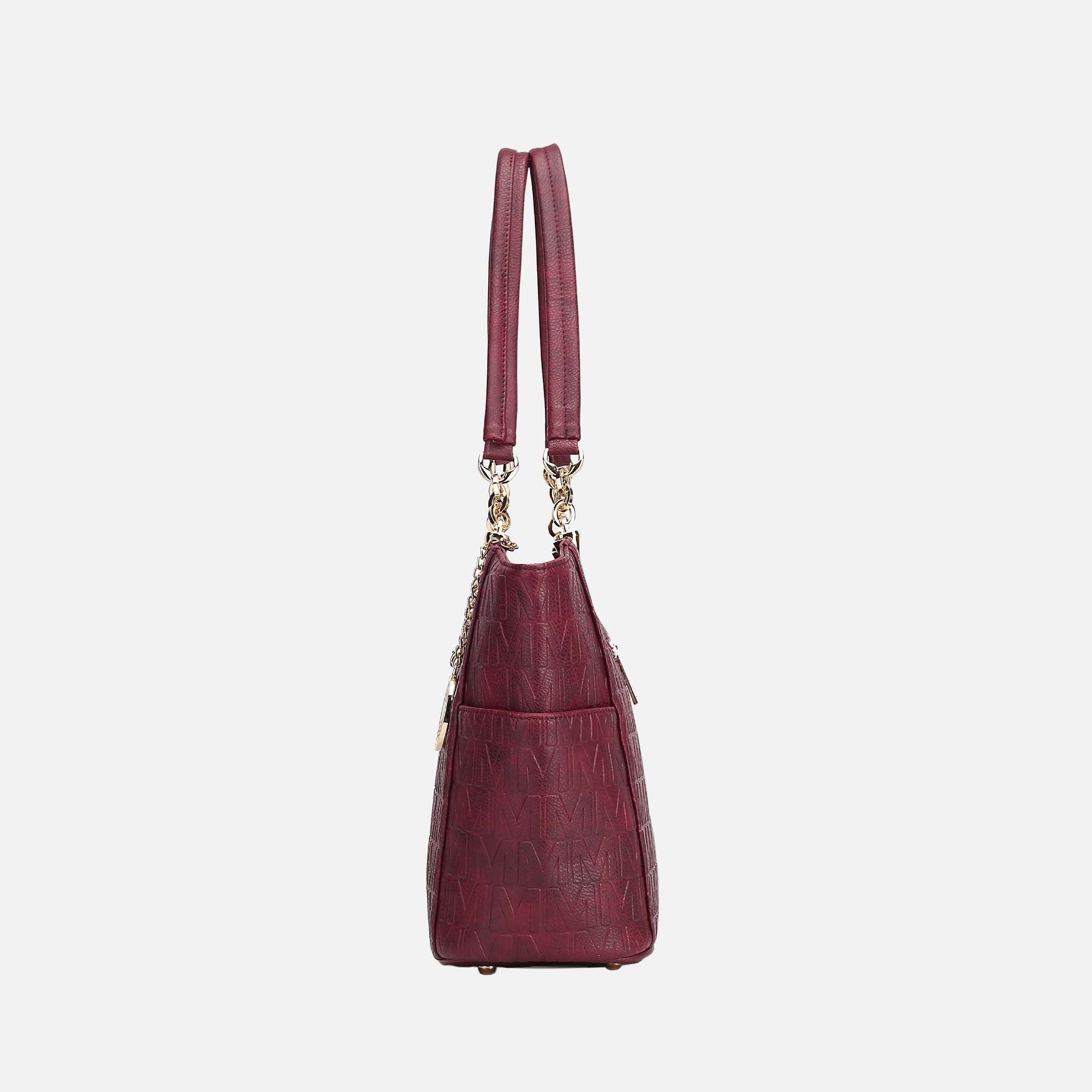 Allison Signature Tote Bag and Wallet Set-thumbmail-7