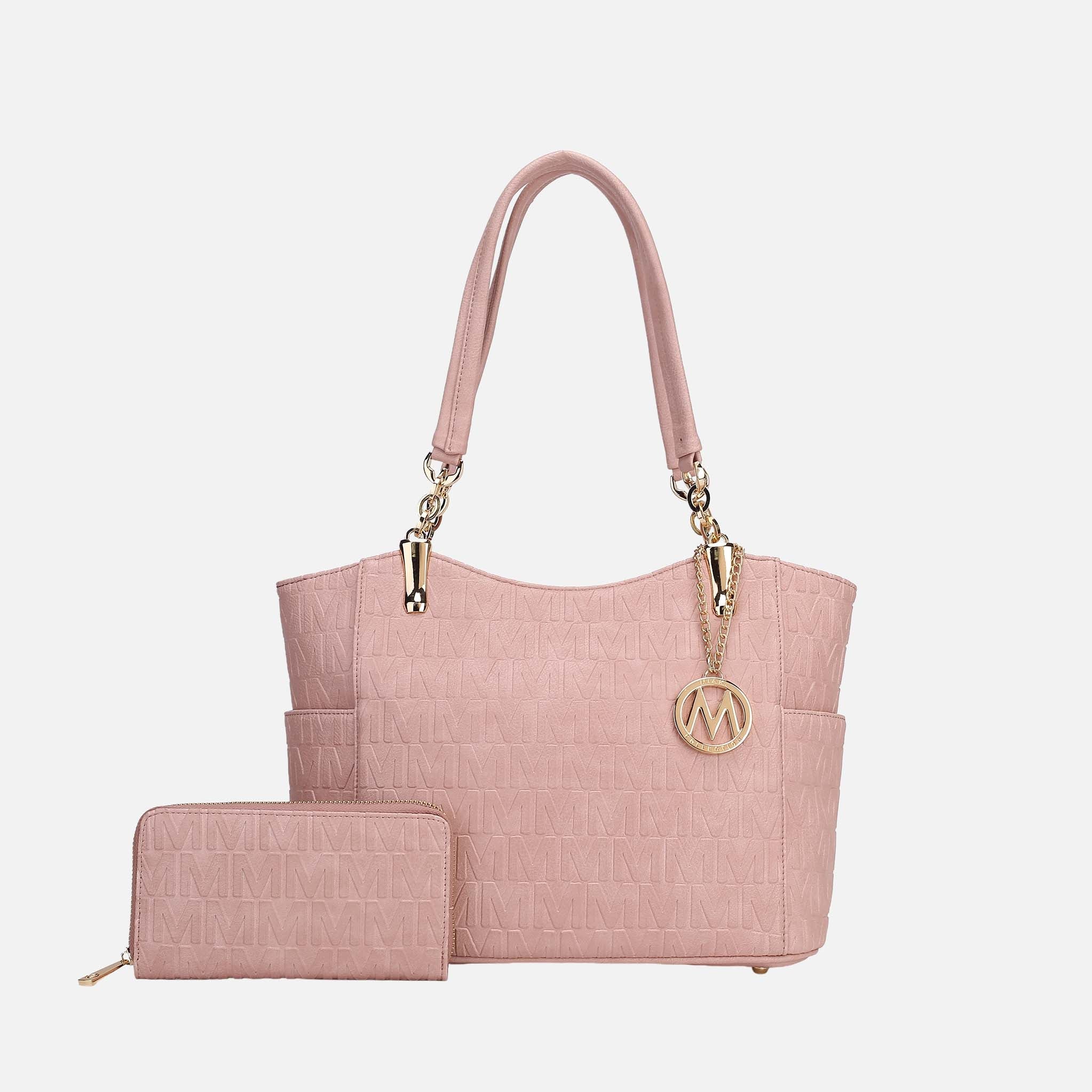 Allison Signature Tote Bag and Wallet Set-thumbmail-5