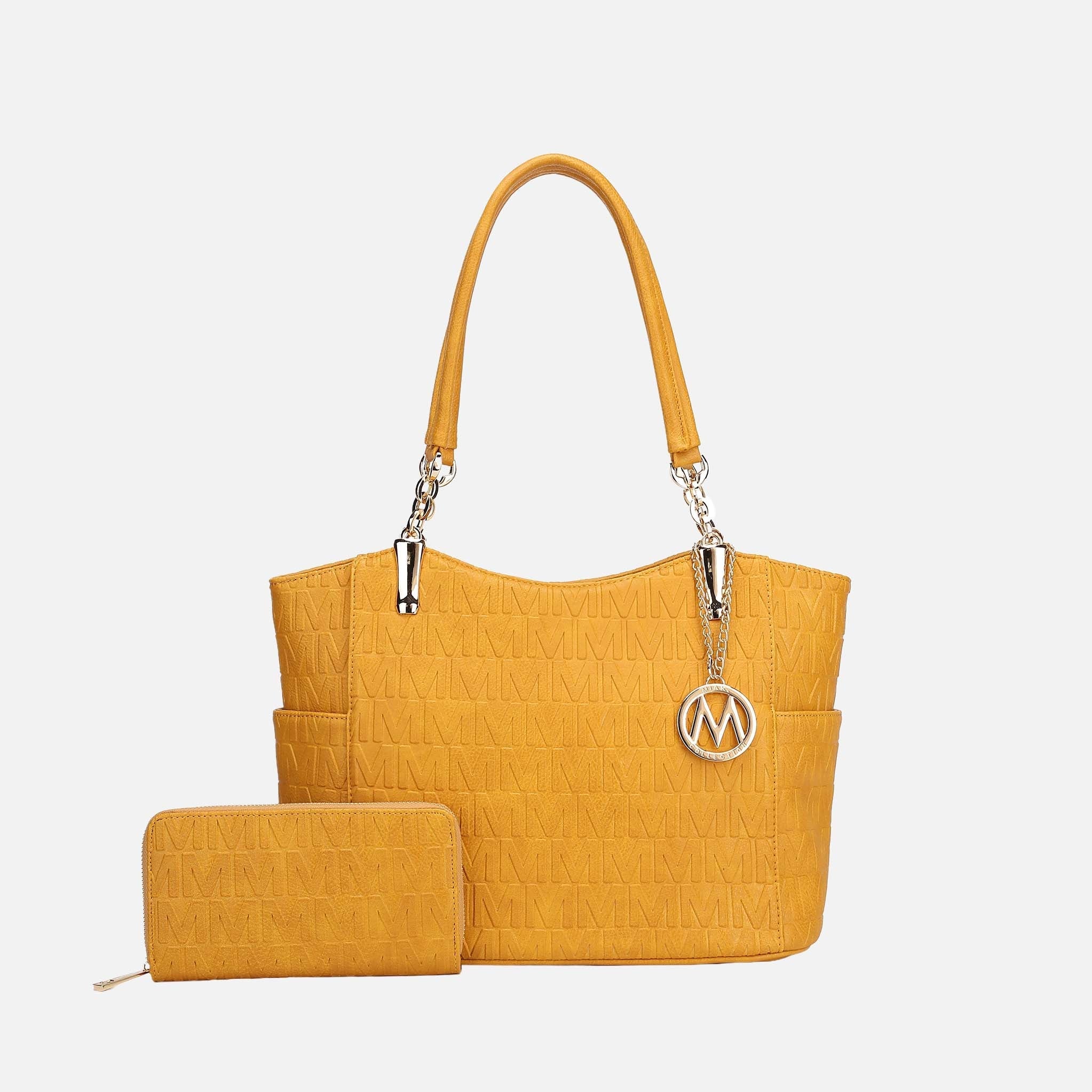 Allison Signature Tote Bag and Wallet Set-thumbmail-7