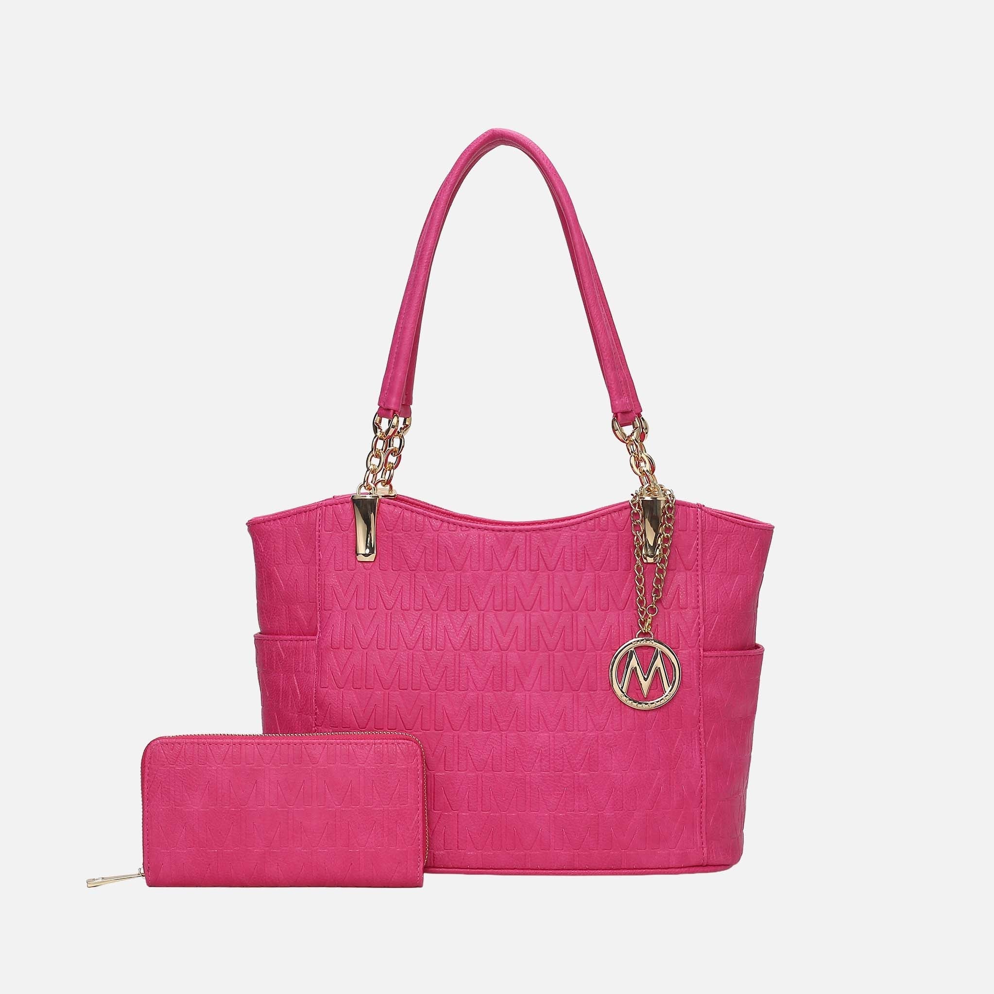 Allison Signature Tote Bag and Wallet Set-thumbmail-12