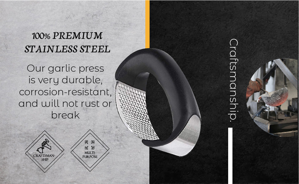 Stainless Steel Garlic Press-thumbmail-1