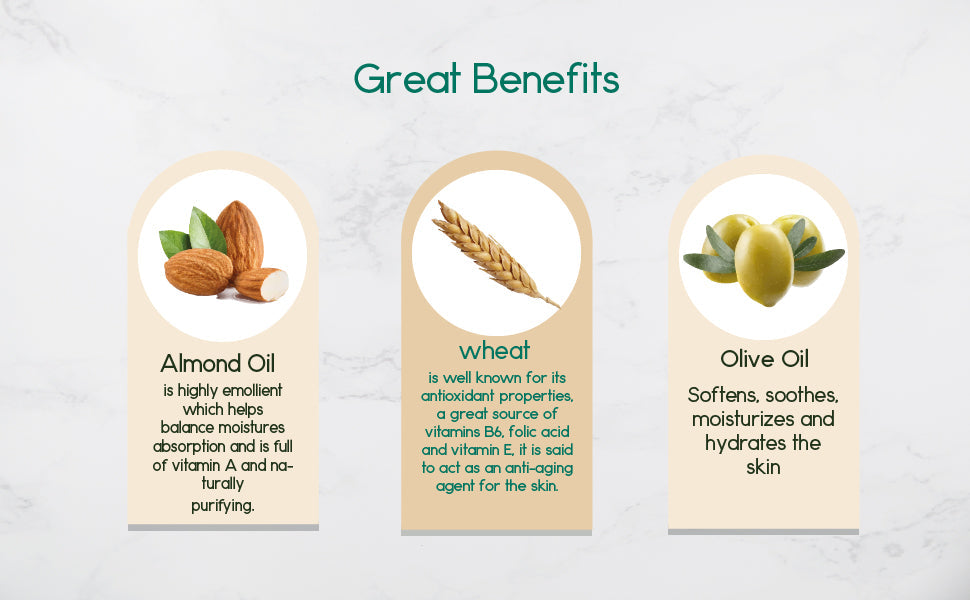 Reassuring Soap Bar. Wheat, Olive, and Almond Oil.-thumbmail-5