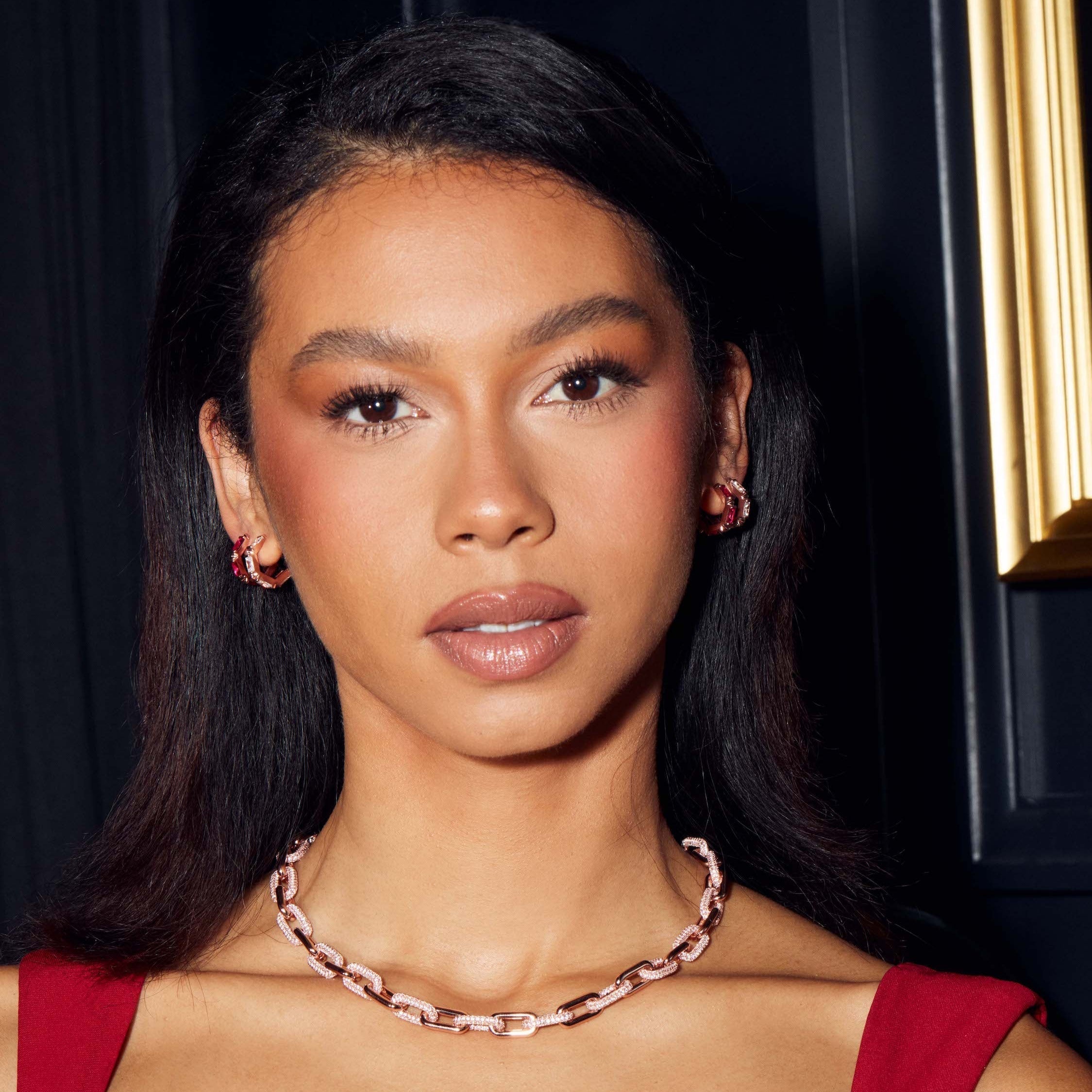 The Claire Hoop Earrings - Huggie-thumbmail-10