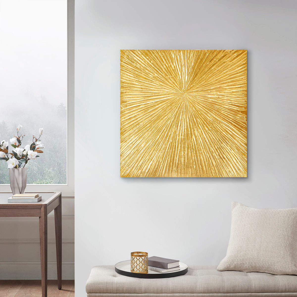 Hand Painted Dimensional Resin Wall Art-thumbmail-5