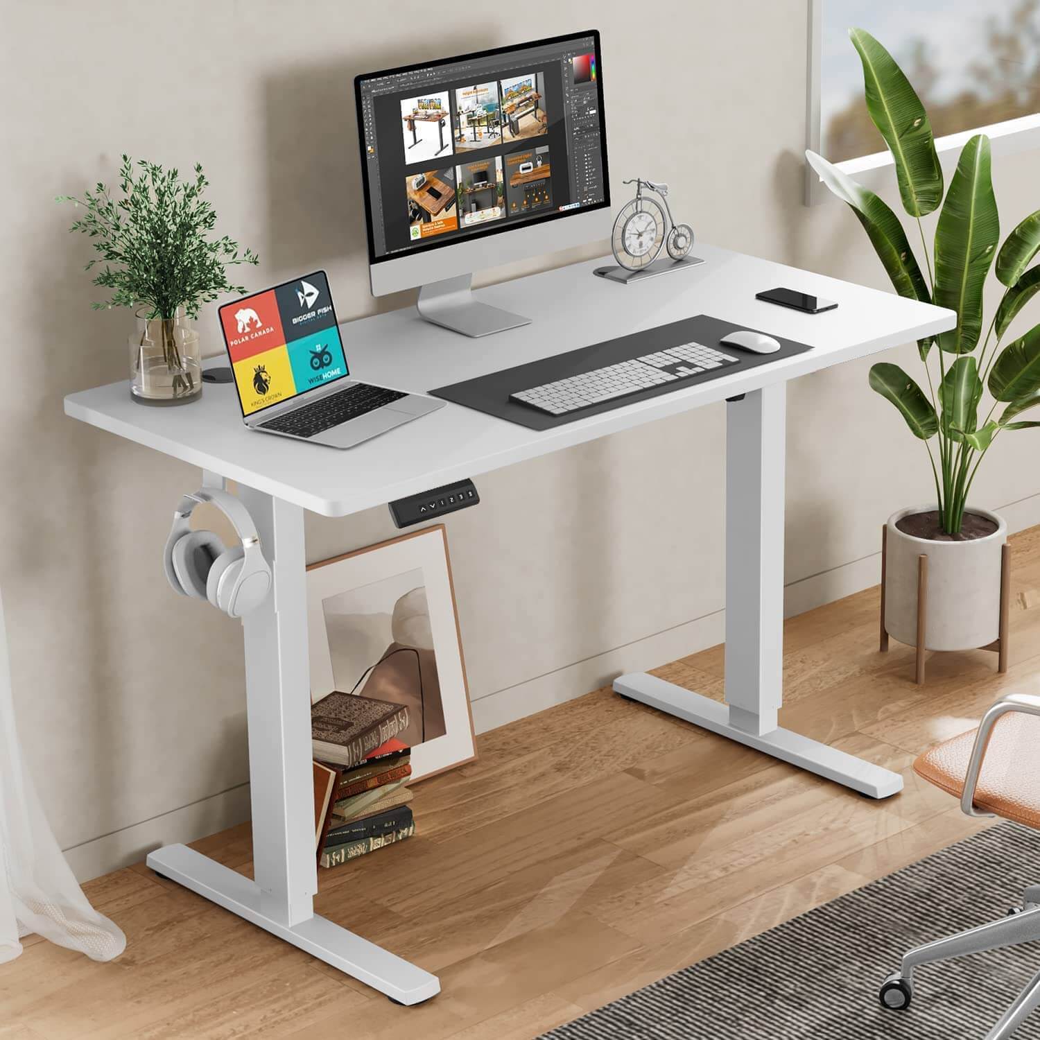 Electric Height Adjustable Standing Desk-thumbmail-3