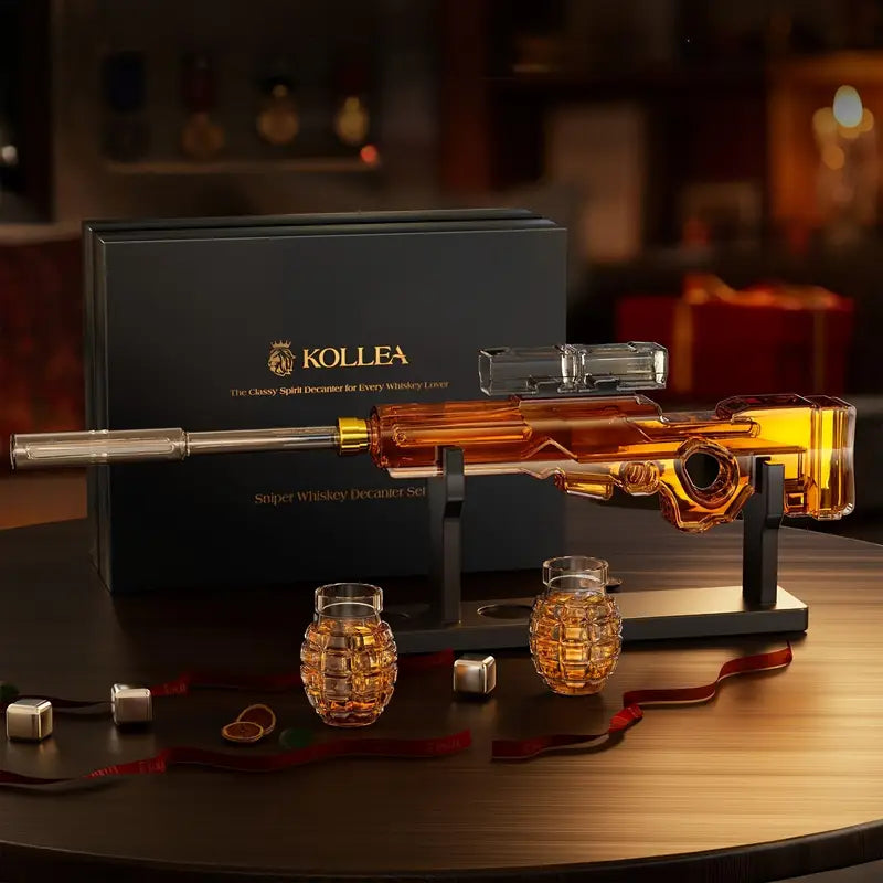 Sniper Whiskey Decanter Set-thumbmail-1