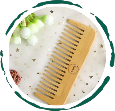 All-Natural Bamboo Hair Comb-thumbmail-7