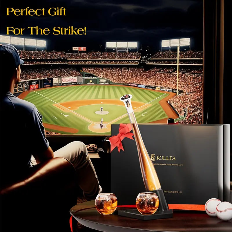 Home Run Baseball Decanter Set-thumbmail-4