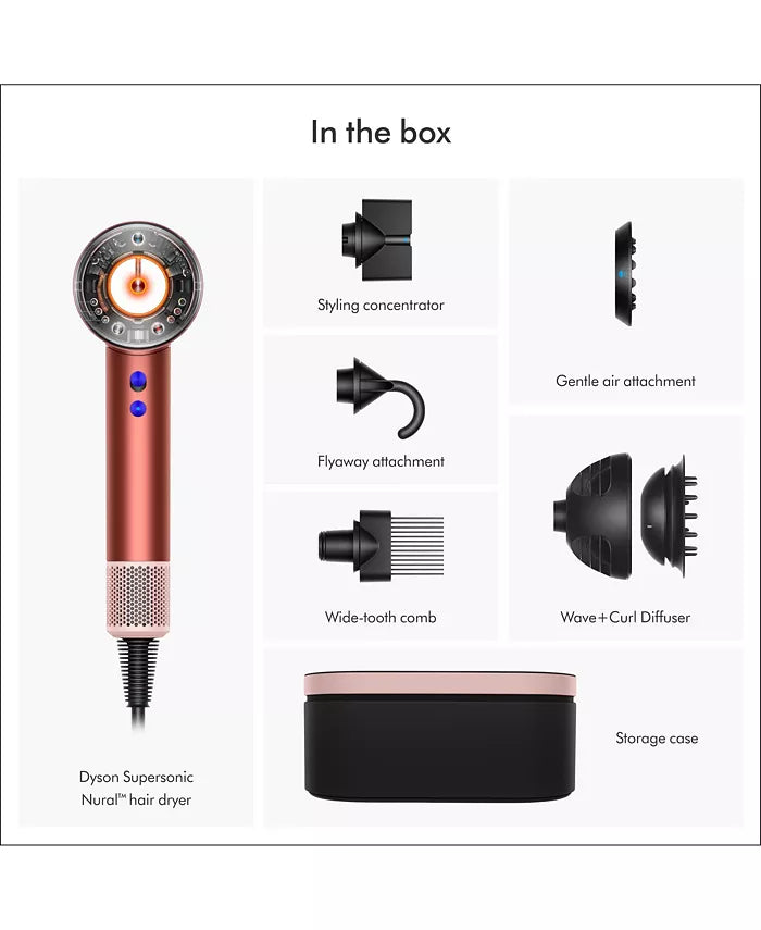 Dyson Special Edition Supersonic Nural Hair Dryer in Strawberry Bronze/Blush Pink-thumbmail-5
