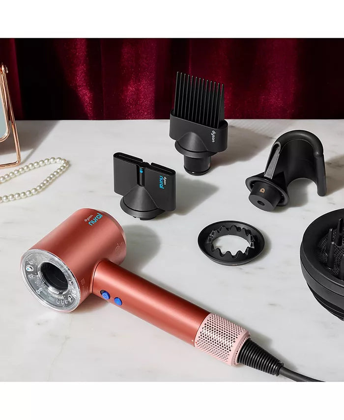 Dyson Special Edition Supersonic Nural Hair Dryer in Strawberry Bronze/Blush Pink-thumbmail-1